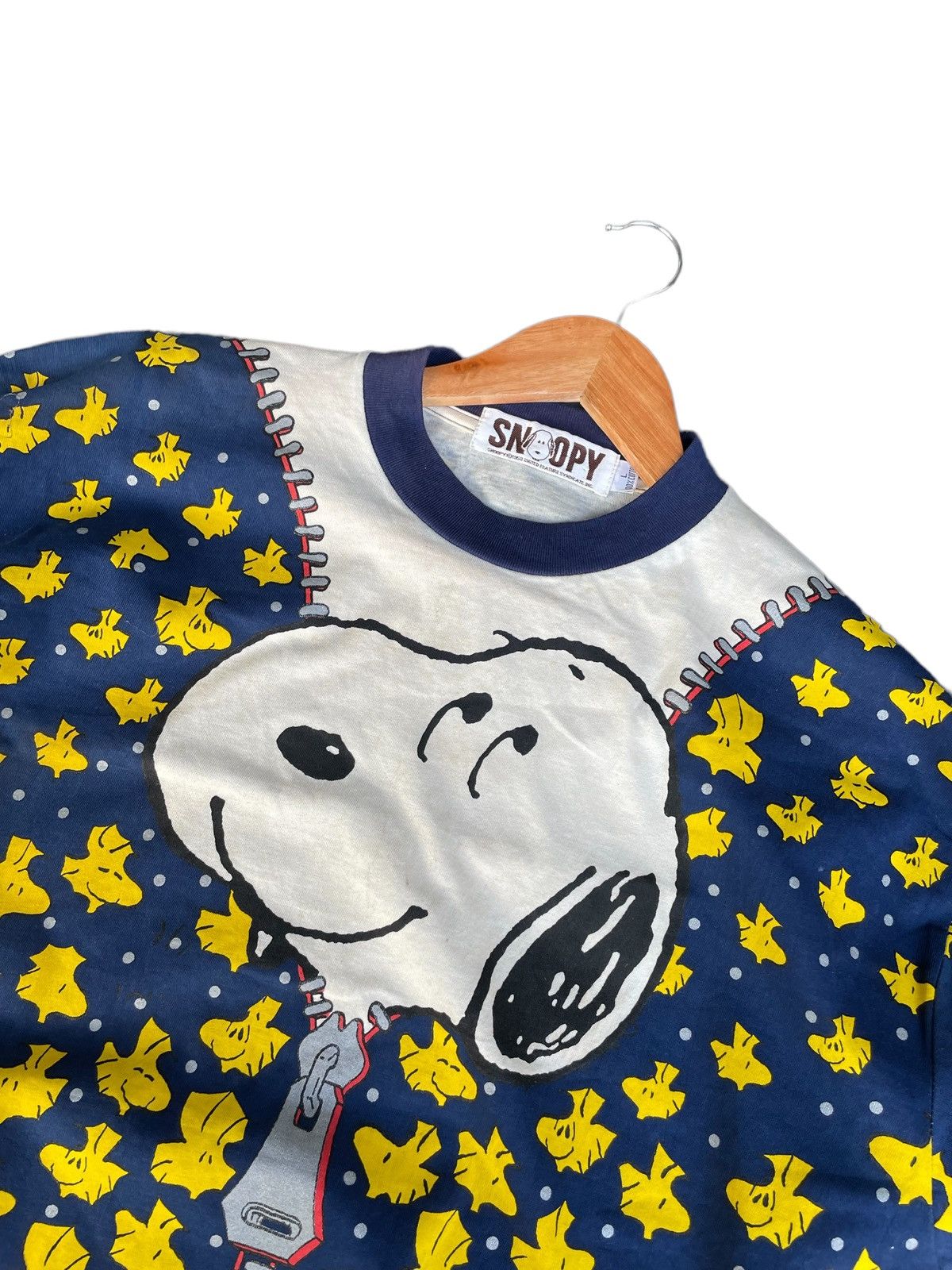 Vintage Vintage Snoopy FullPrint Crewneck Size US L / EU 52-54 / 3 - 6 Thumbnail