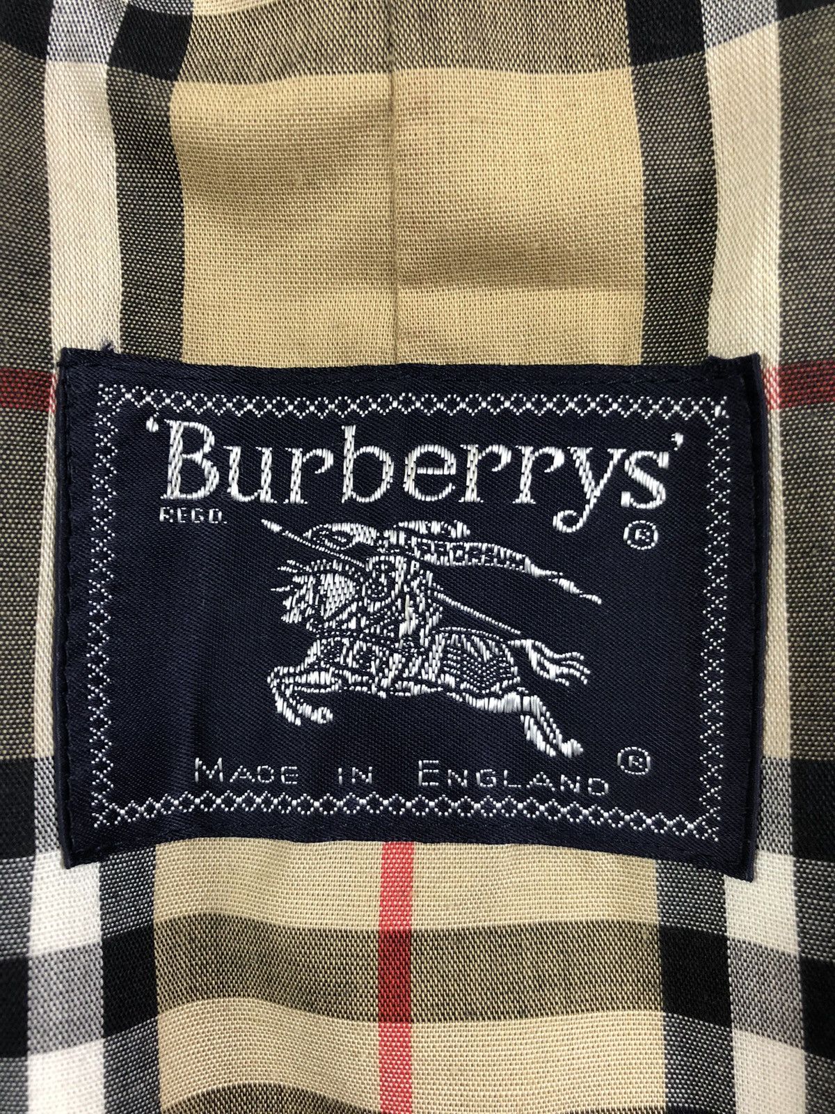 Burberry × Vintage Burberrys vintage nova check plated coat trench Size US M / EU 48-50 / 2 - 5 Thumbnail