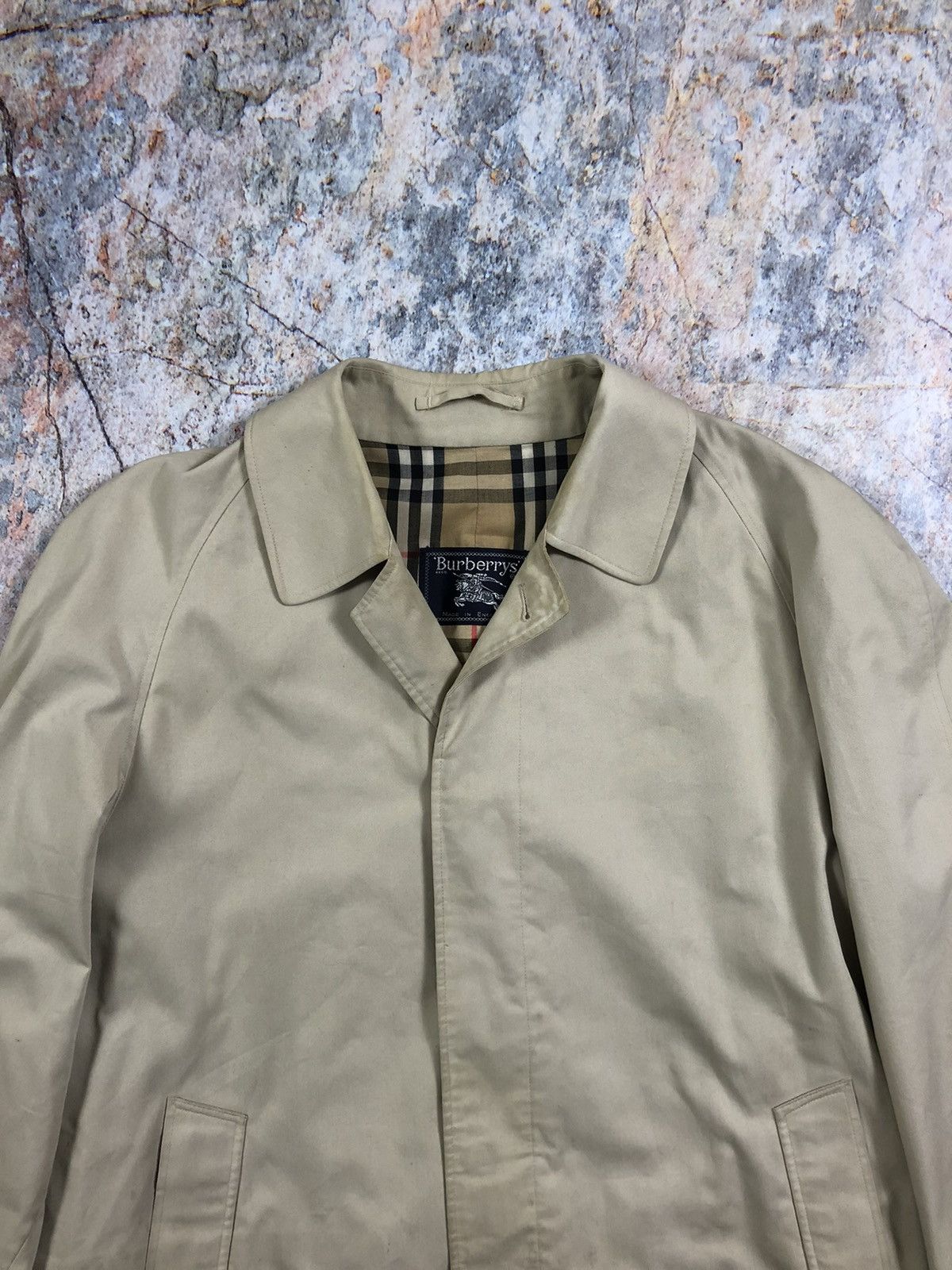 Burberry × Vintage Burberrys vintage nova check plated coat trench Size US M / EU 48-50 / 2 - 3 Thumbnail