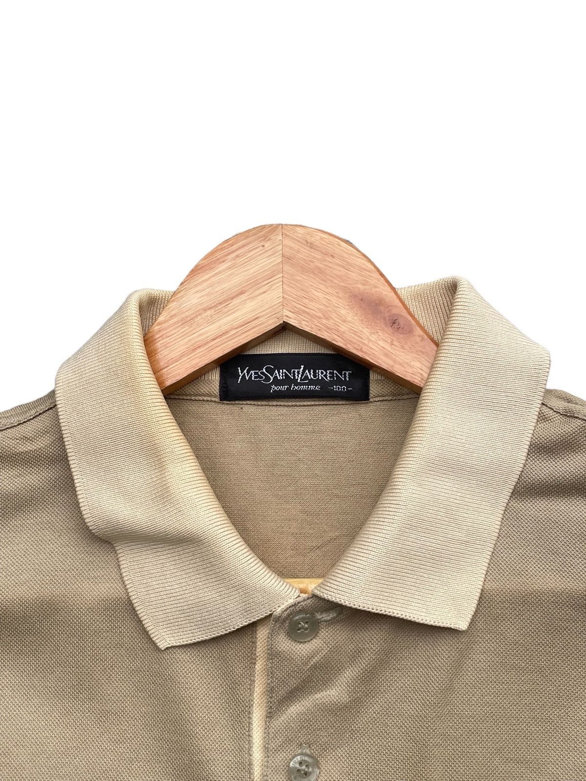 Yves Saint Laurent Vintage Yves Saint Laurent Polo Long Sleave Size US L / EU 52-54 / 3 - 7 Thumbnail