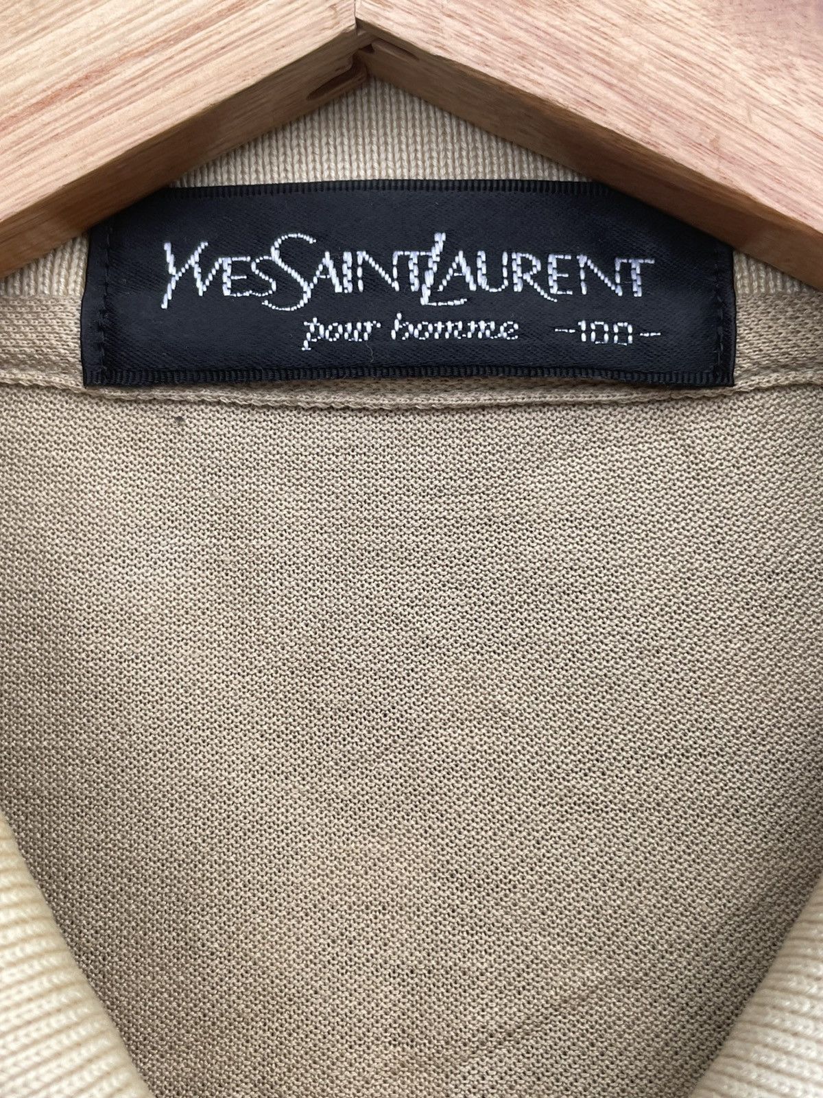 Yves Saint Laurent Vintage Yves Saint Laurent Polo Long Sleave Size US L / EU 52-54 / 3 - 8 Thumbnail
