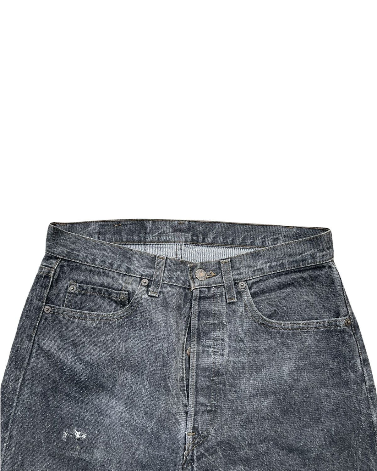 Le Grande Bleu (L.G.B.) Vintage Levi’s 501 e 1989 Usa Black Denim Size US 32 / EU 48 - 11 Thumbnail