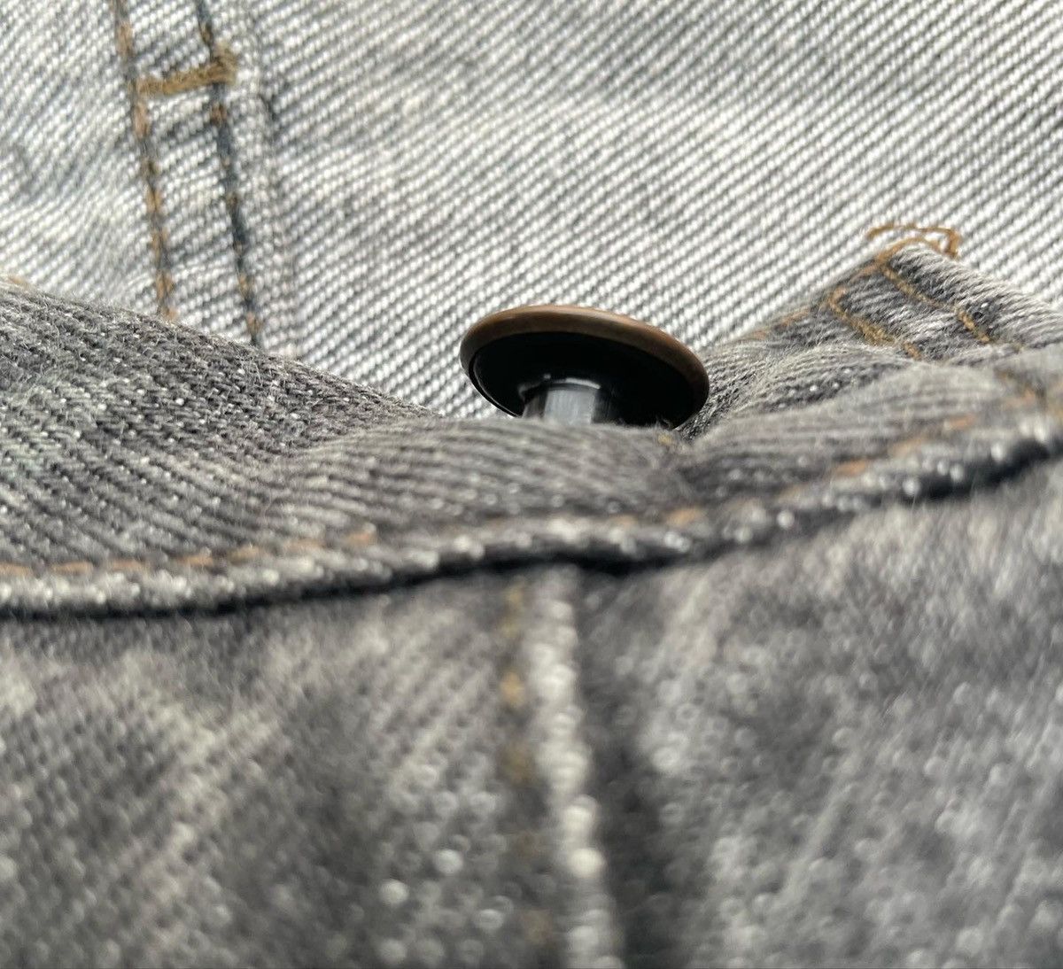 Le Grande Bleu (L.G.B.) Vintage Levi’s 501 e 1989 Usa Black Denim Size US 32 / EU 48 - 10 Thumbnail
