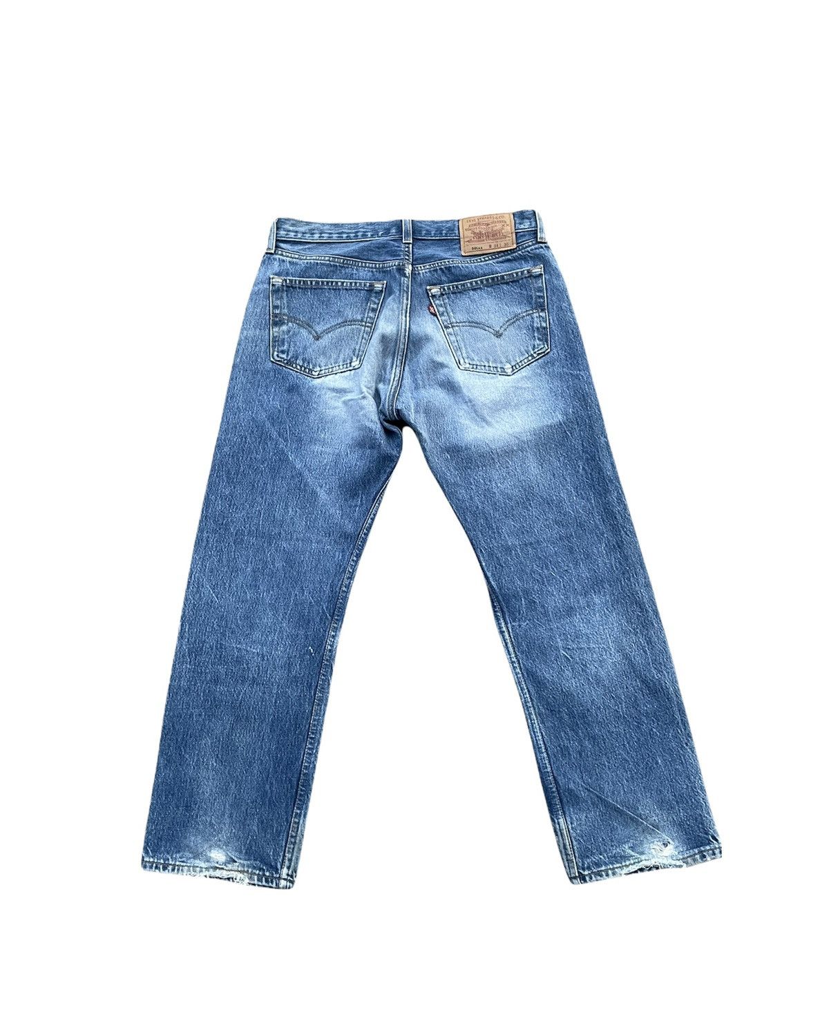 Levi's Vintage Levis 501XX Usa 1996 Aging Wash Denim Size US 32 / EU 48 - 7 Thumbnail