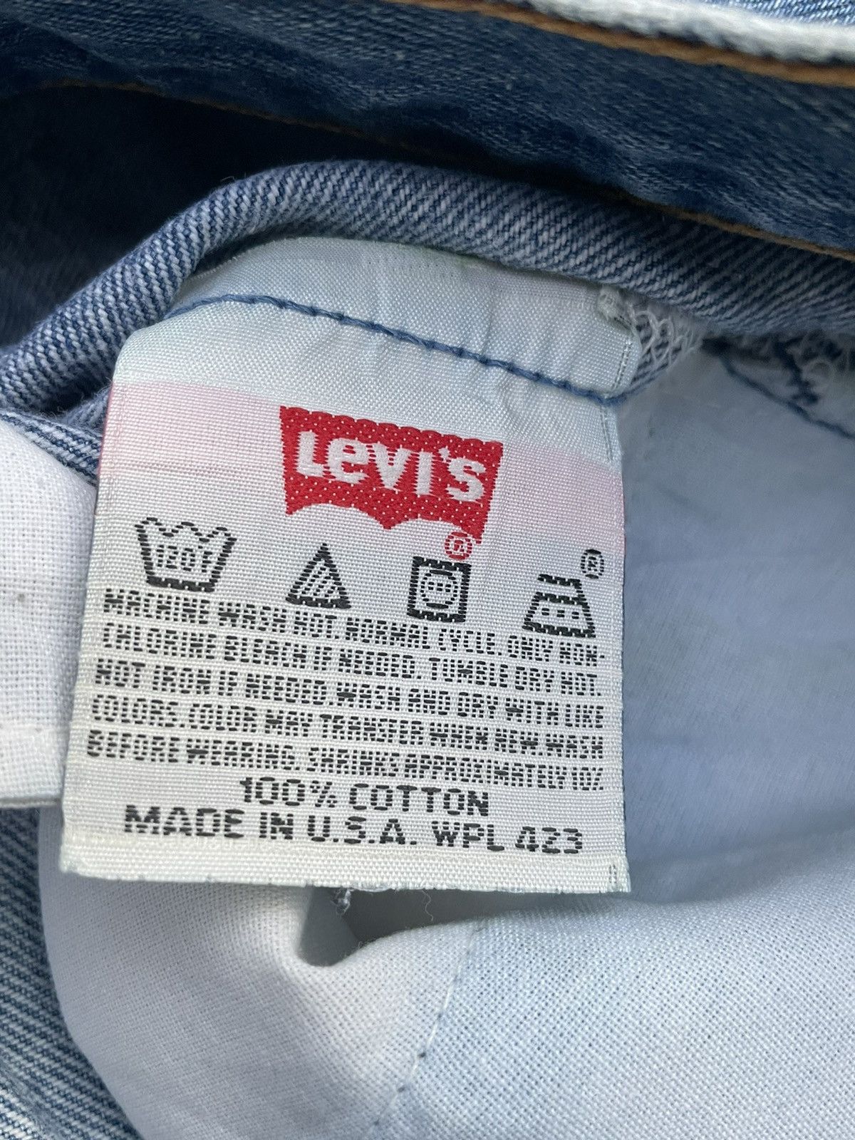 Levi's Vintage Levis 501XX Usa 1996 Aging Wash Denim Size US 32 / EU 48 - 15 Thumbnail
