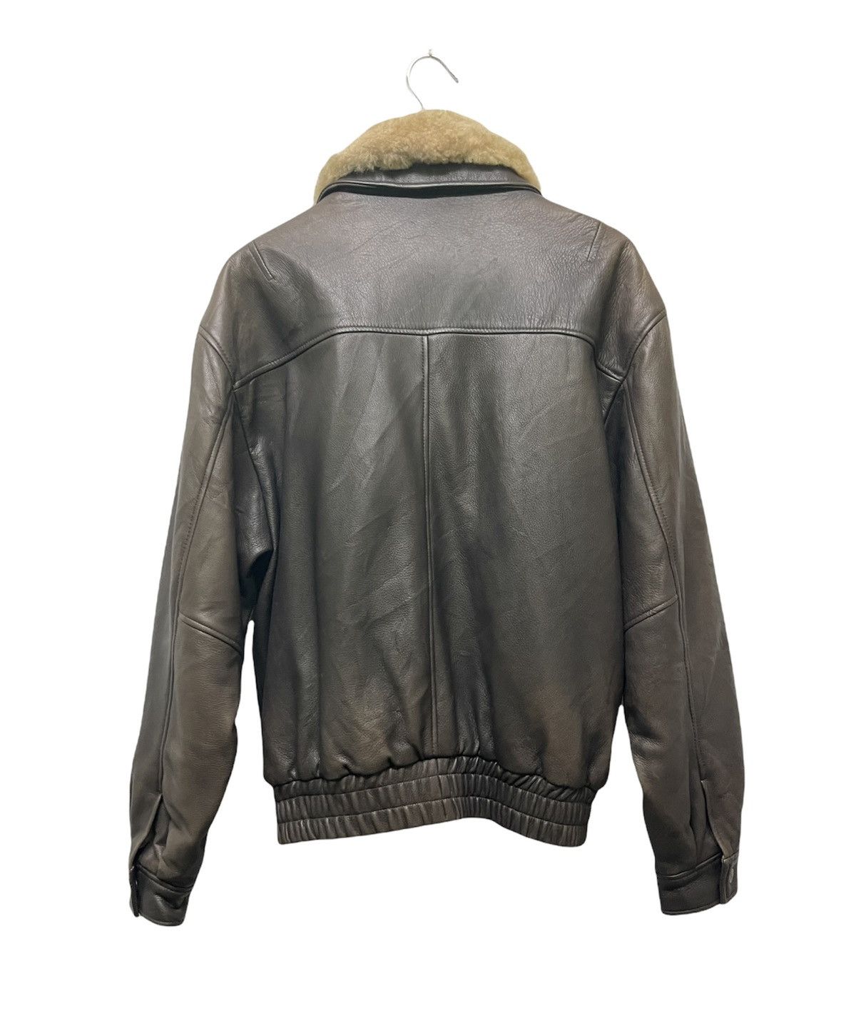 Vintage VINTAGE DAF DAVID FAHRER LEATHER JACKET Size US M / EU 48-50 / 2 - 2 Thumbnail