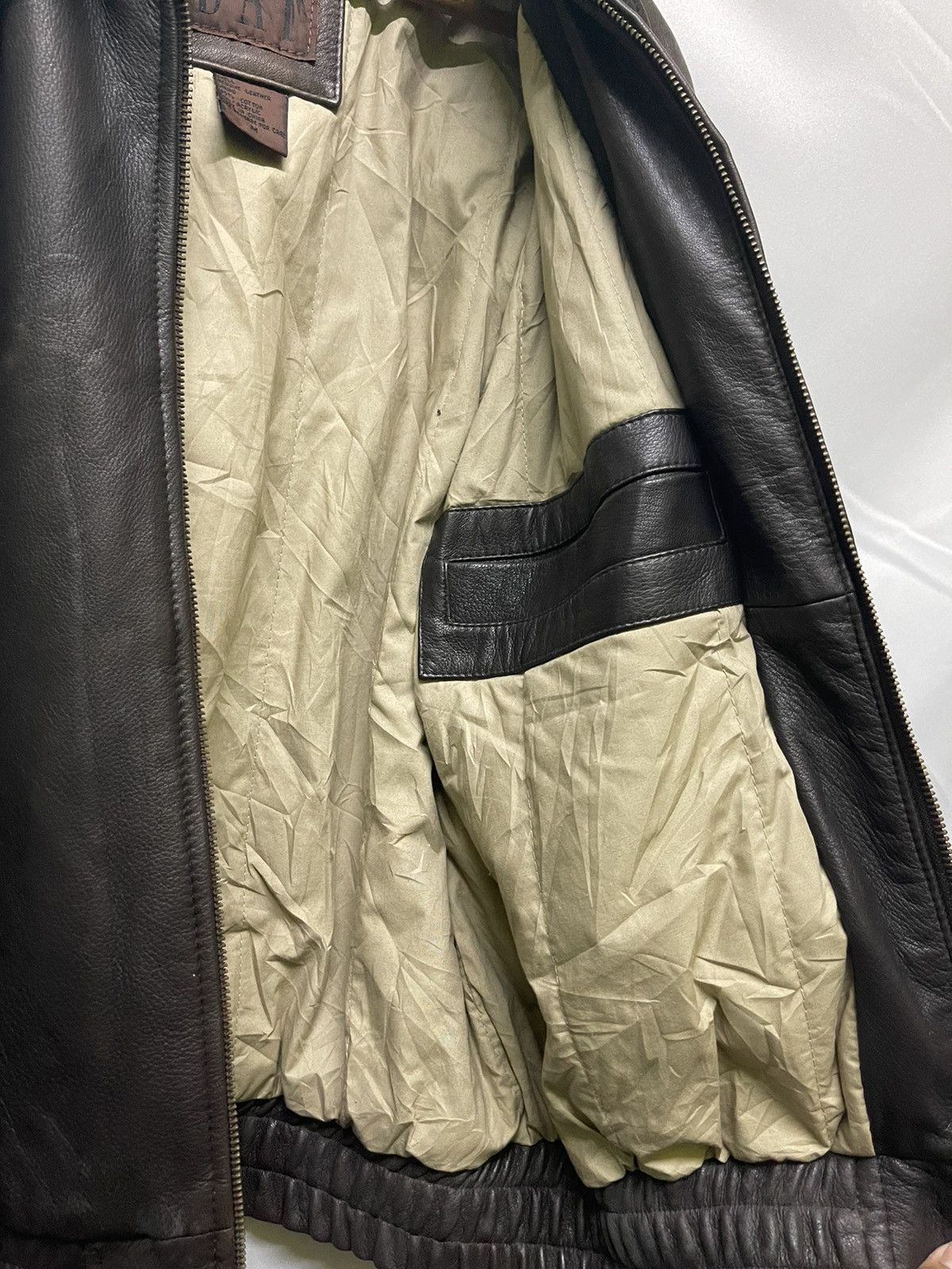 Vintage VINTAGE DAF DAVID FAHRER LEATHER JACKET Size US M / EU 48-50 / 2 - 10 Thumbnail