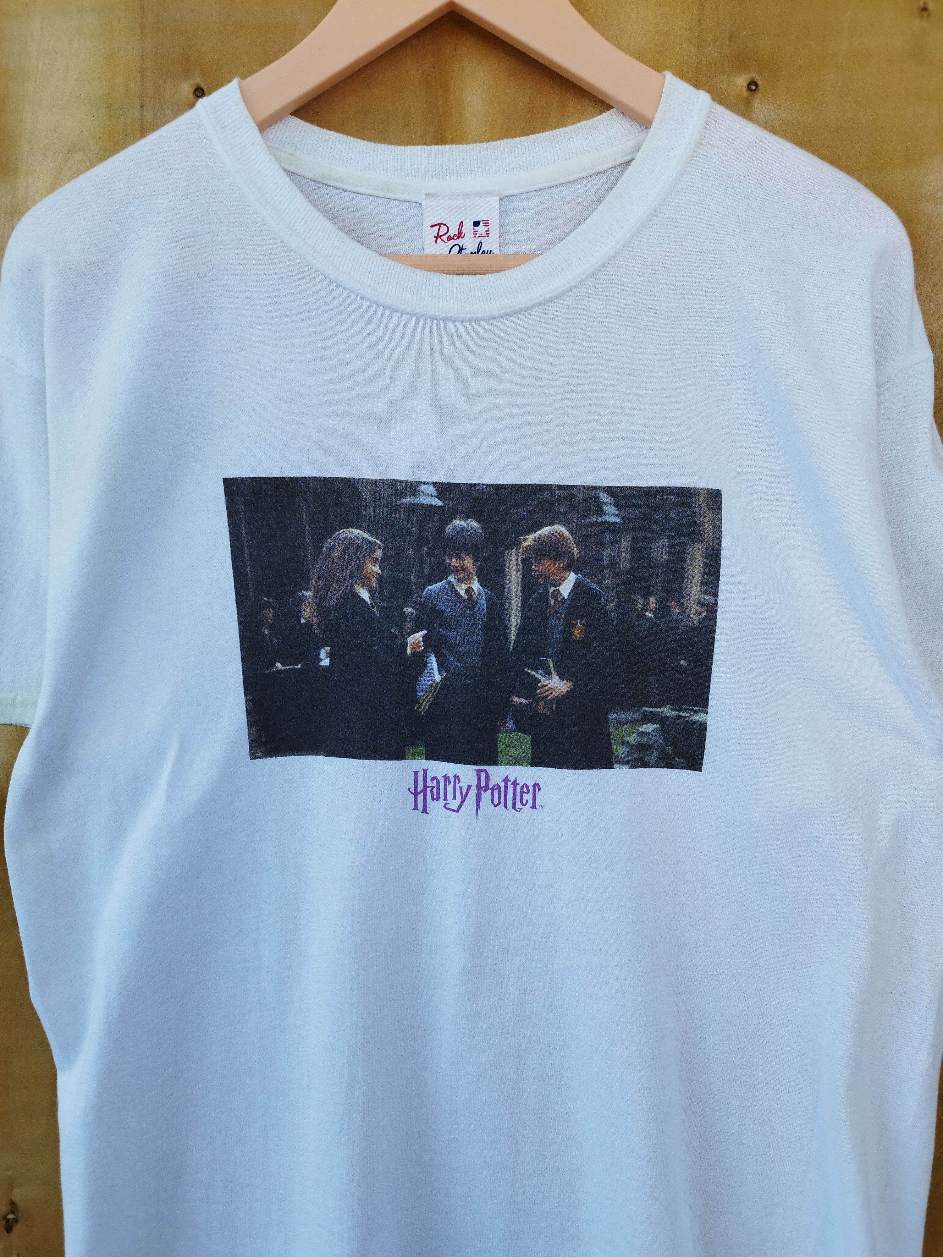 Vintage Vintage Harry Porter t shirt movies Size US M / EU 48-50 / 2 - 2 Thumbnail