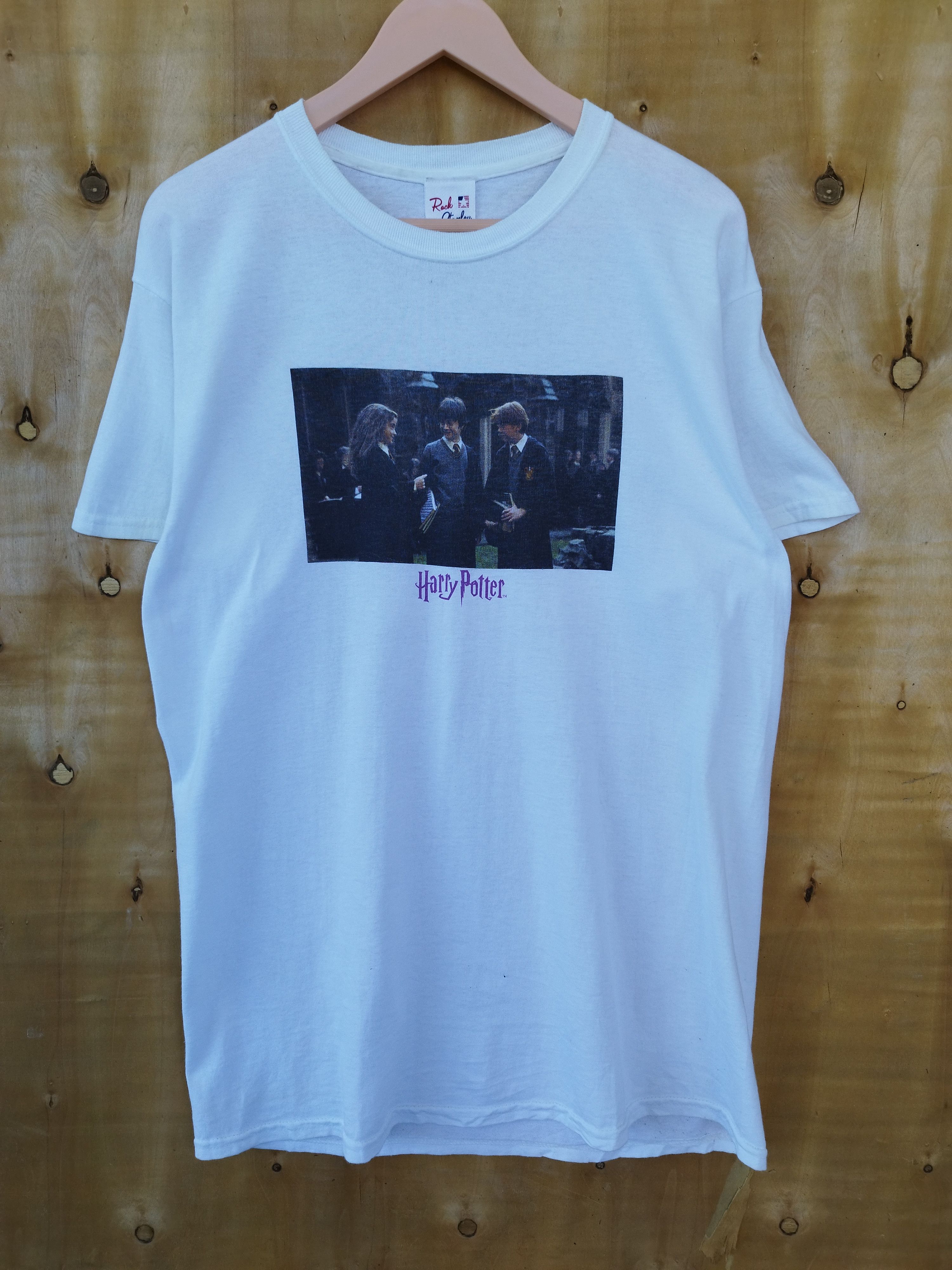 Vintage Vintage Harry Porter t shirt movies Size US M / EU 48-50 / 2 - 3 Thumbnail