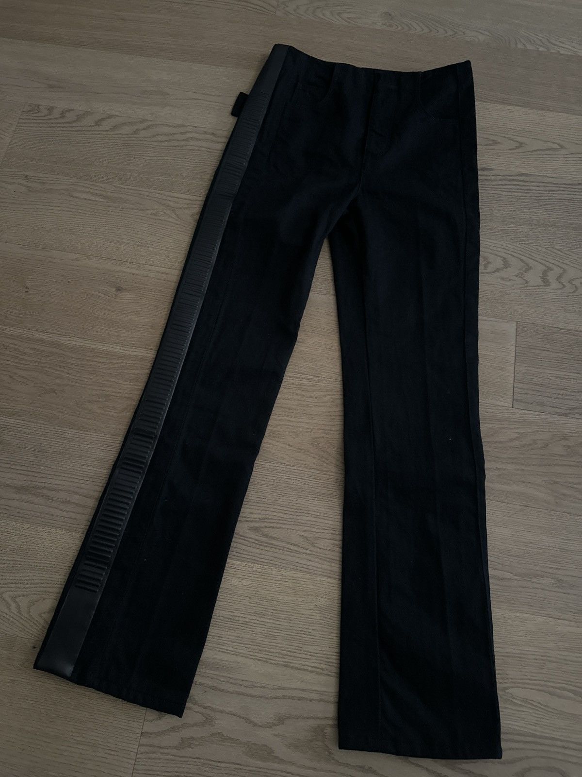 New with Tag Black Denim with Side Band