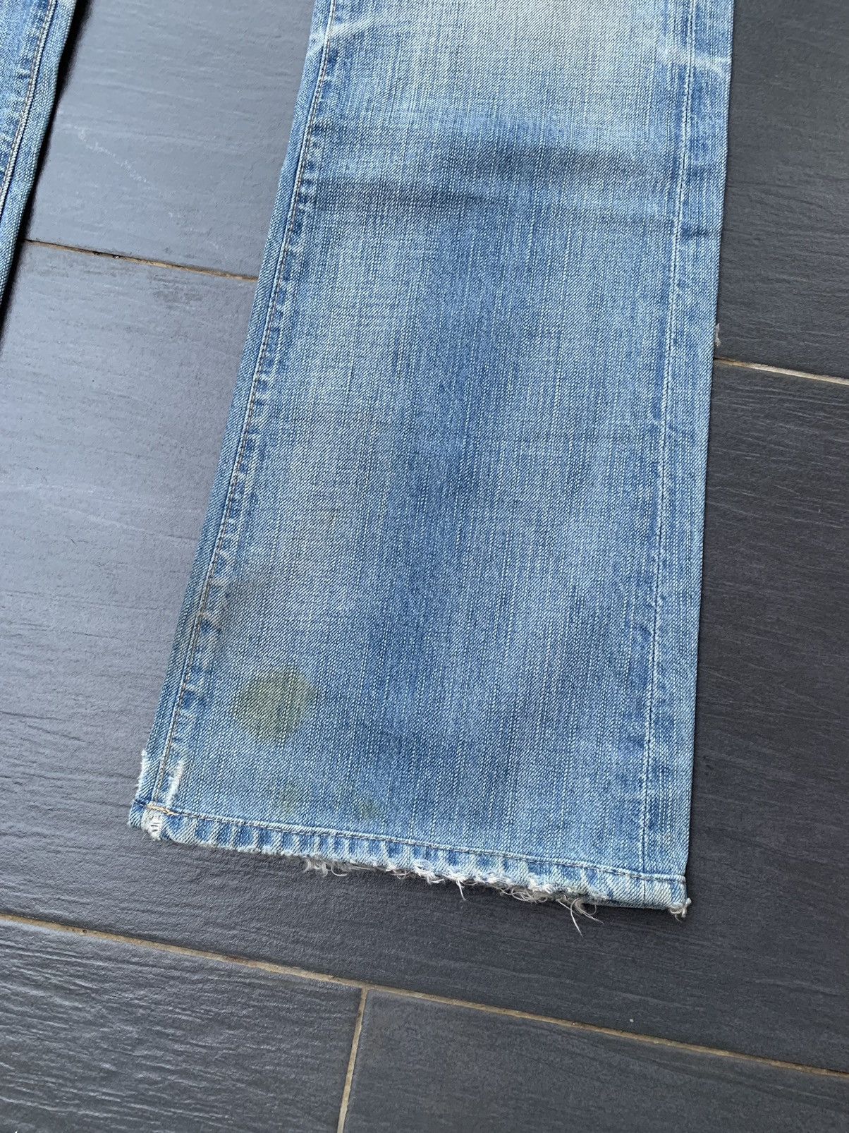 AG Adriano Goldschmied Vintage Bootcut Adriano GoldSchmied Distressed Denim Size US 33 - 2 Thumbnail