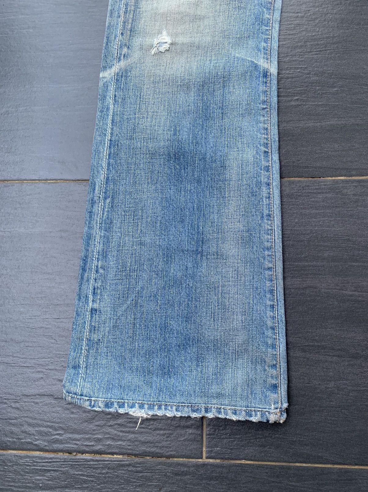 AG Adriano Goldschmied Vintage Bootcut Adriano GoldSchmied Distressed Denim Size US 33 - 3 Thumbnail