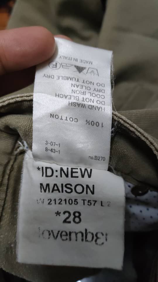 November November Made In Italy Pant Size US 32 / EU 48 - 10 Thumbnail