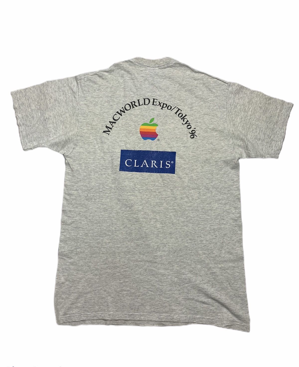 image of Macworld Apple in Grey, Men's (Size Large)