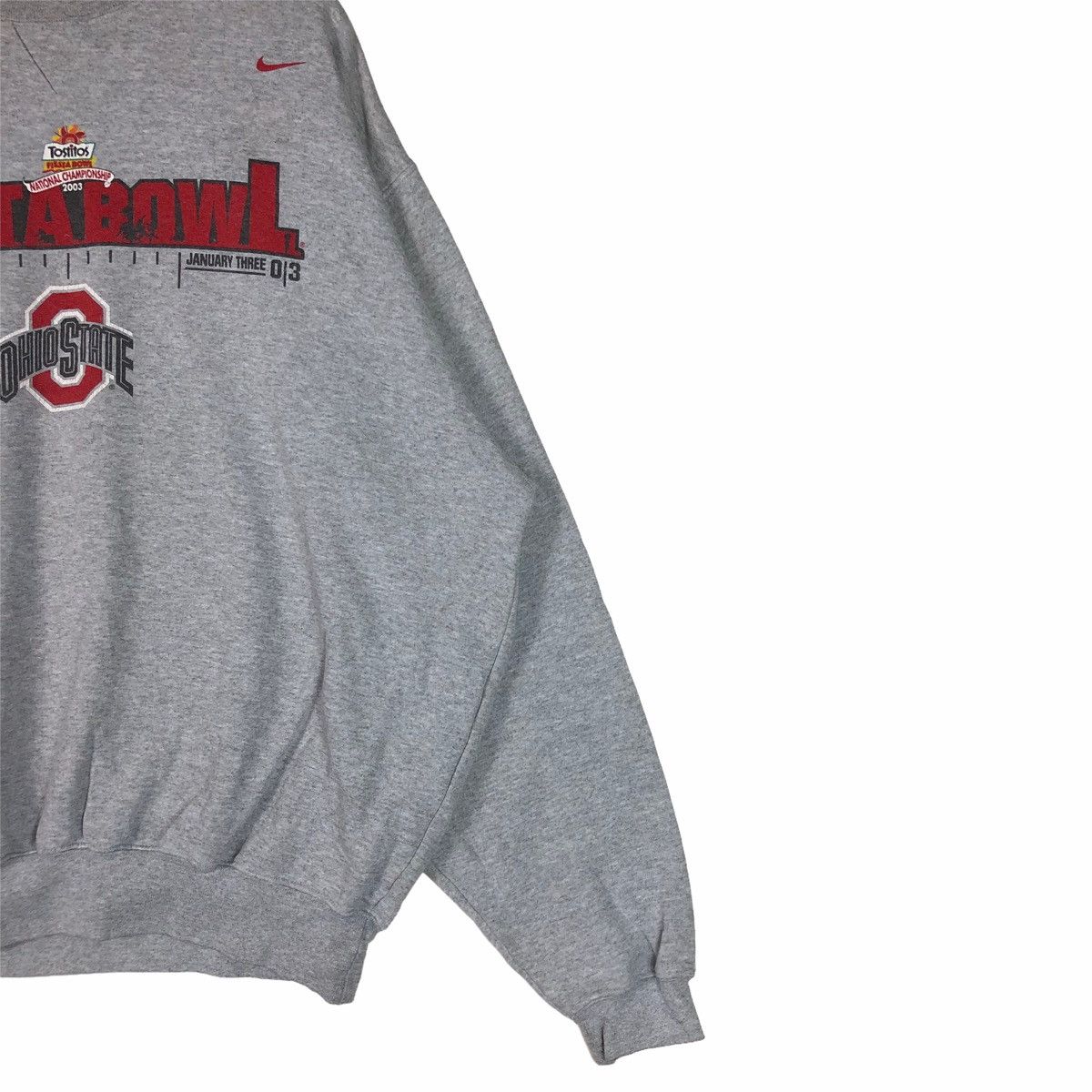 Nike VINTAGE NIKE OHIO STATE SWEATSHIRT Size US XL / EU 56 / 4 - 4 Thumbnail