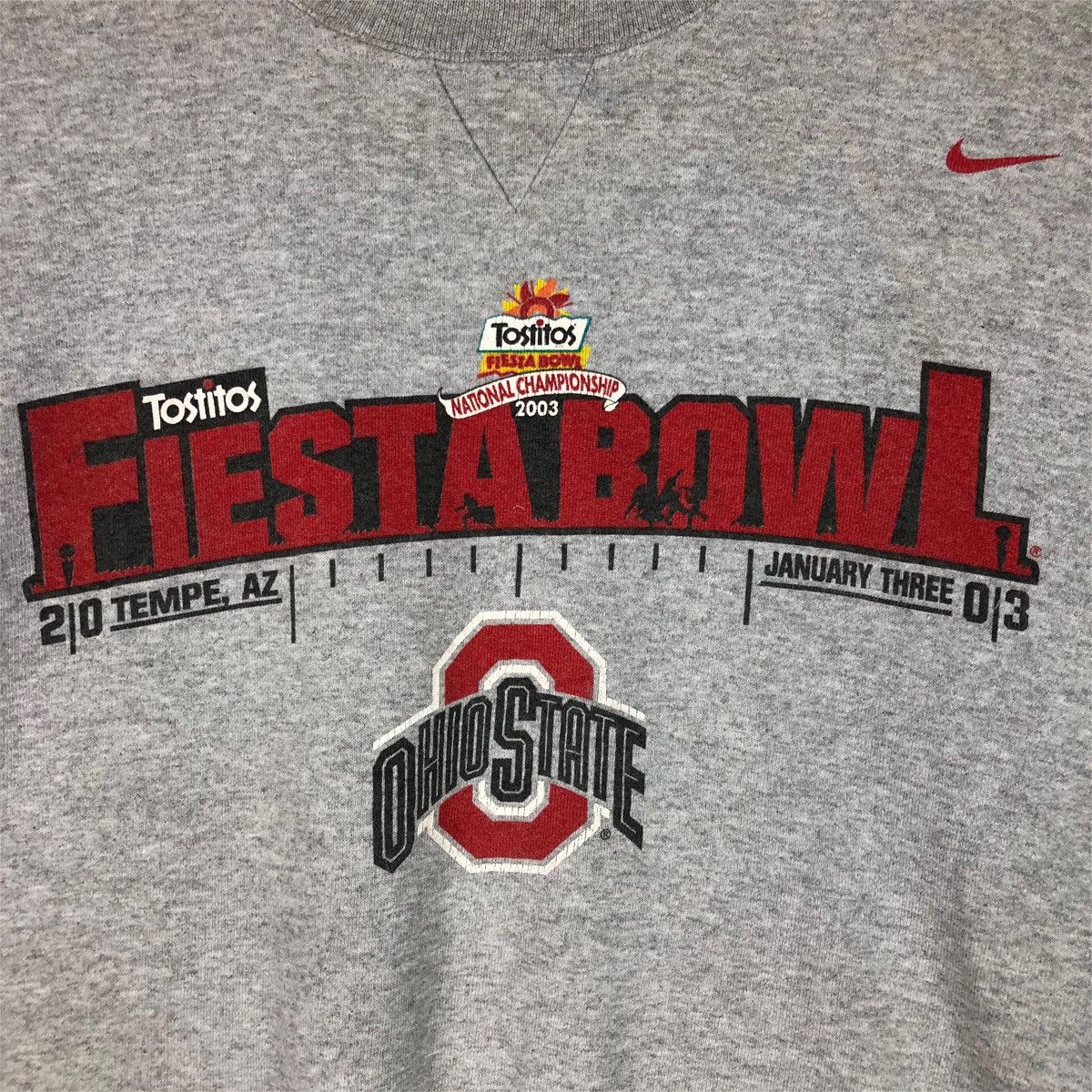 Nike VINTAGE NIKE OHIO STATE SWEATSHIRT Size US XL / EU 56 / 4 - 3 Thumbnail