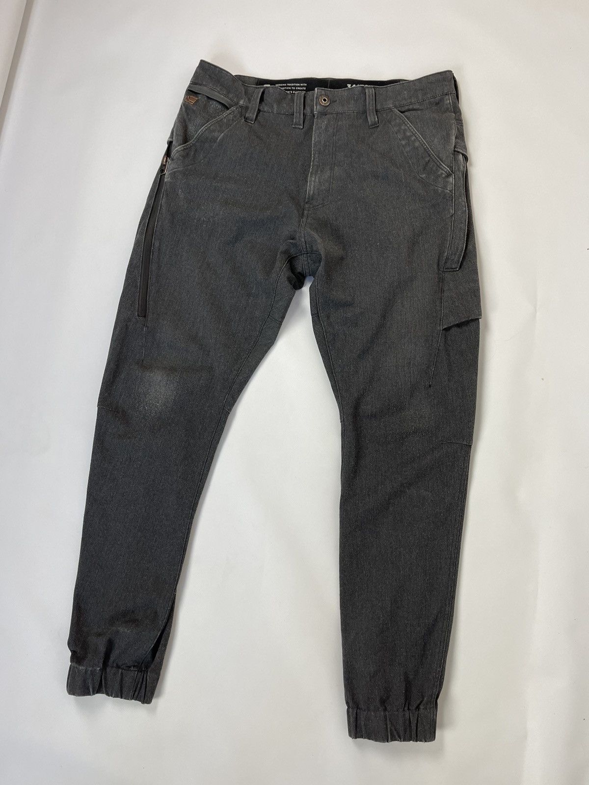 G-Star G-Star citishield 3d cargo slim tapered cuffed pants utility Size US 34 / EU 50 - 2 Thumbnail