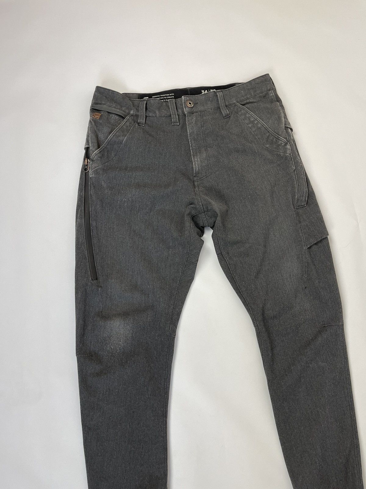 G-Star G-Star citishield 3d cargo slim tapered cuffed pants utility Size US 34 / EU 50 - 5 Thumbnail