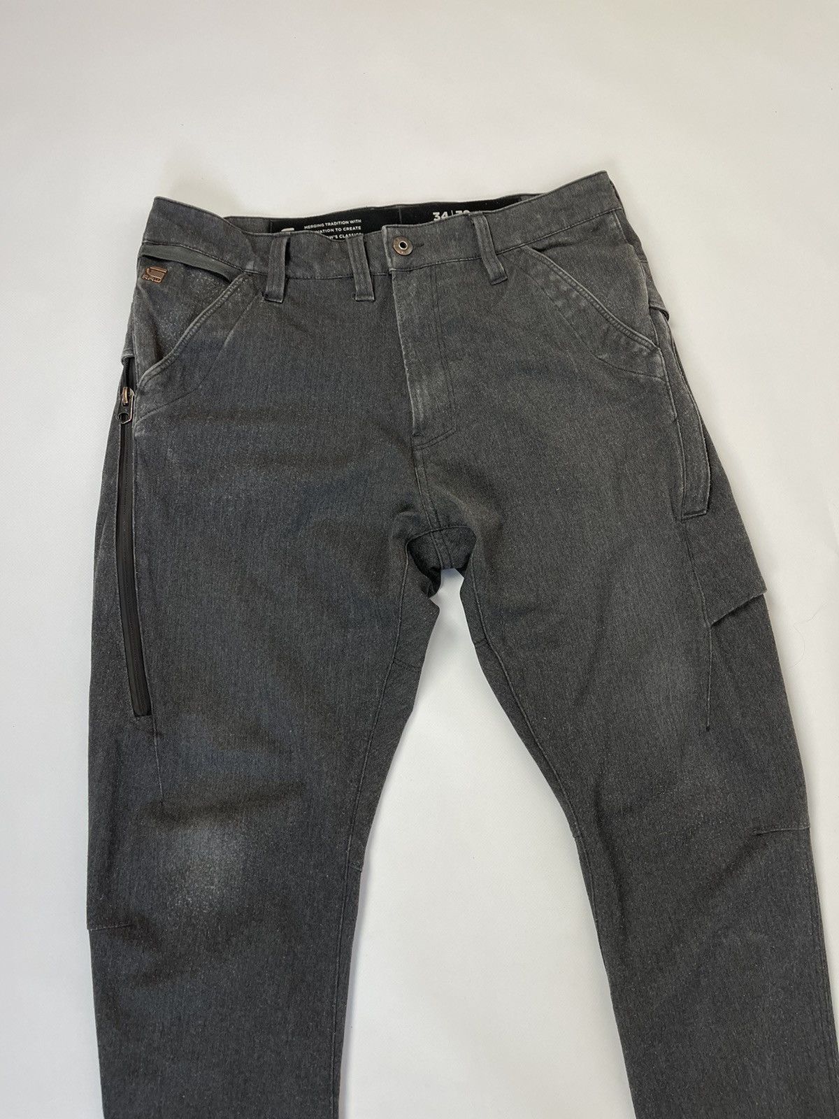 G-Star G-Star citishield 3d cargo slim tapered cuffed pants utility Size US 34 / EU 50 - 7 Thumbnail