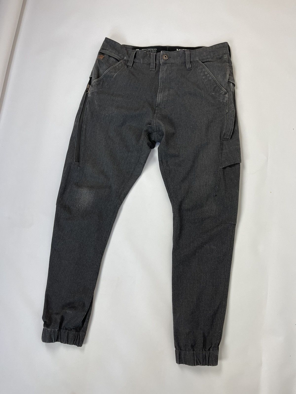 G-Star G-Star citishield 3d cargo slim tapered cuffed pants utility Size US 34 / EU 50 - 3 Thumbnail