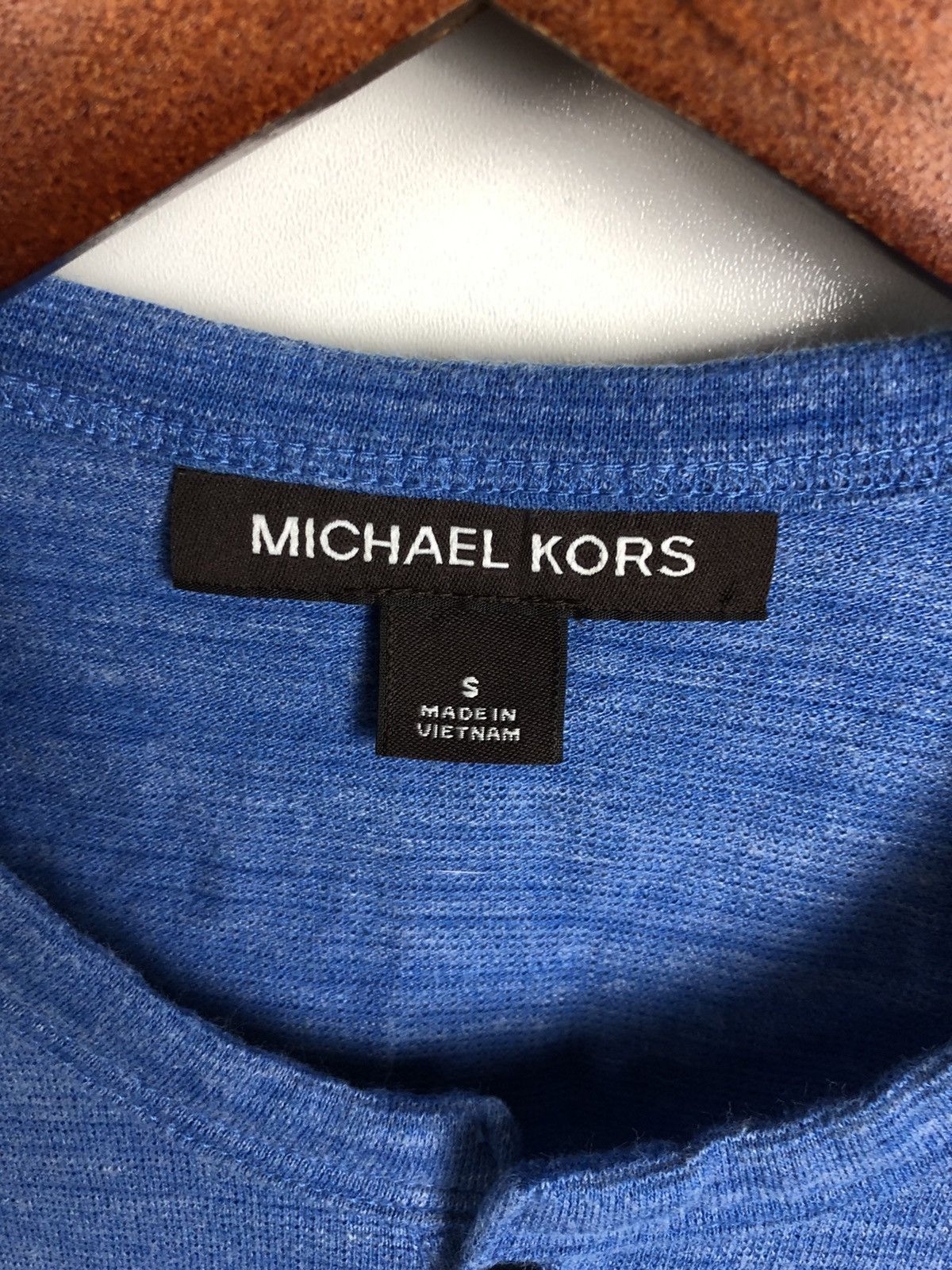 Michael Kors Michael Kors Basic Blue Long-sleeve Size S Size US S / EU 44-46 / 1 - 7 Thumbnail