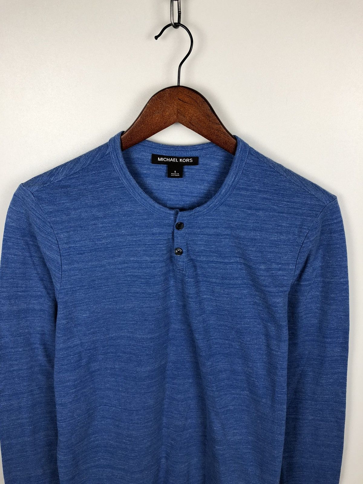 Michael Kors Michael Kors Basic Blue Long-sleeve Size S Size US S / EU 44-46 / 1 - 5 Thumbnail