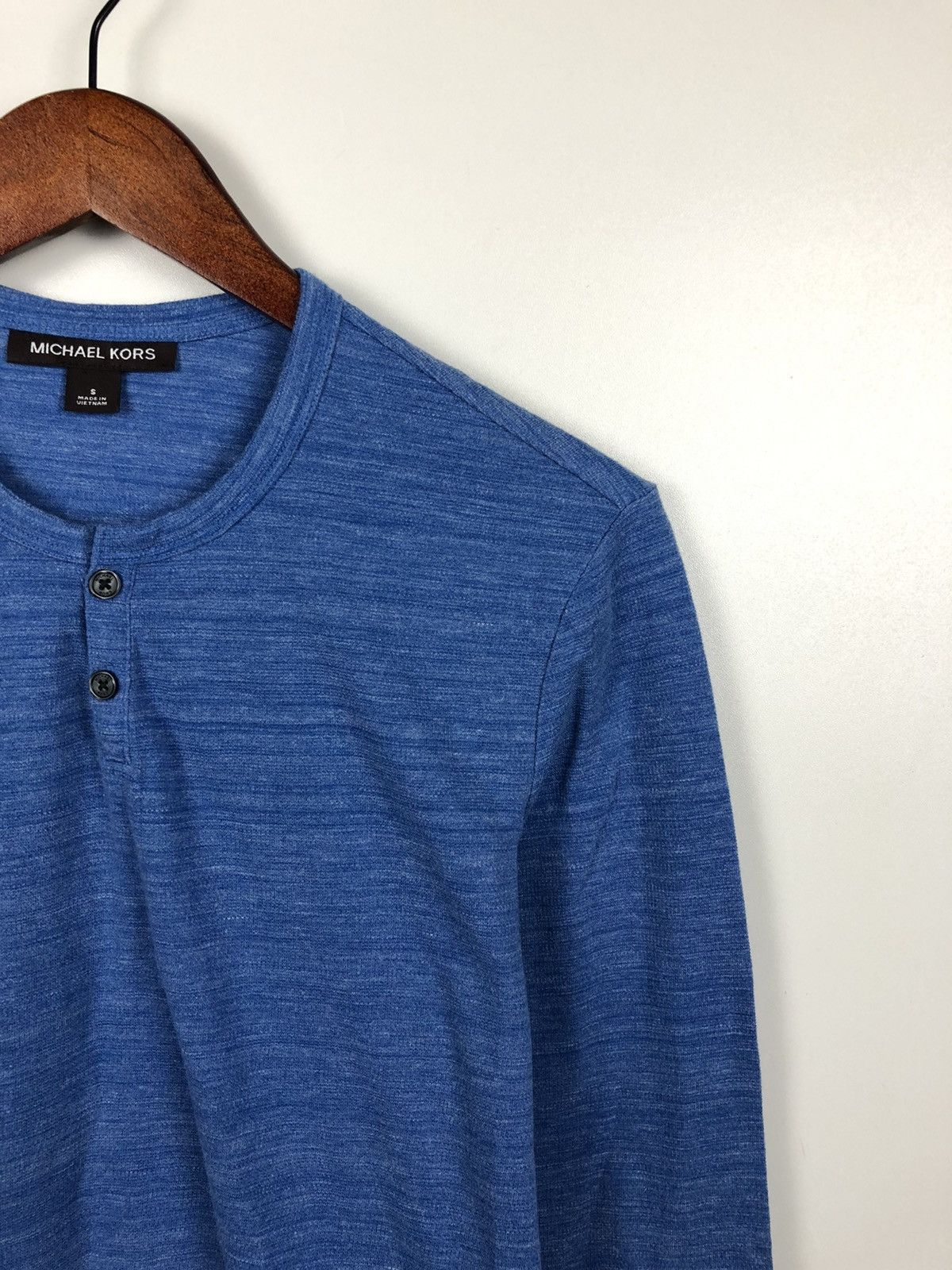 Michael Kors Michael Kors Basic Blue Long-sleeve Size S Size US S / EU 44-46 / 1 - 2 Thumbnail