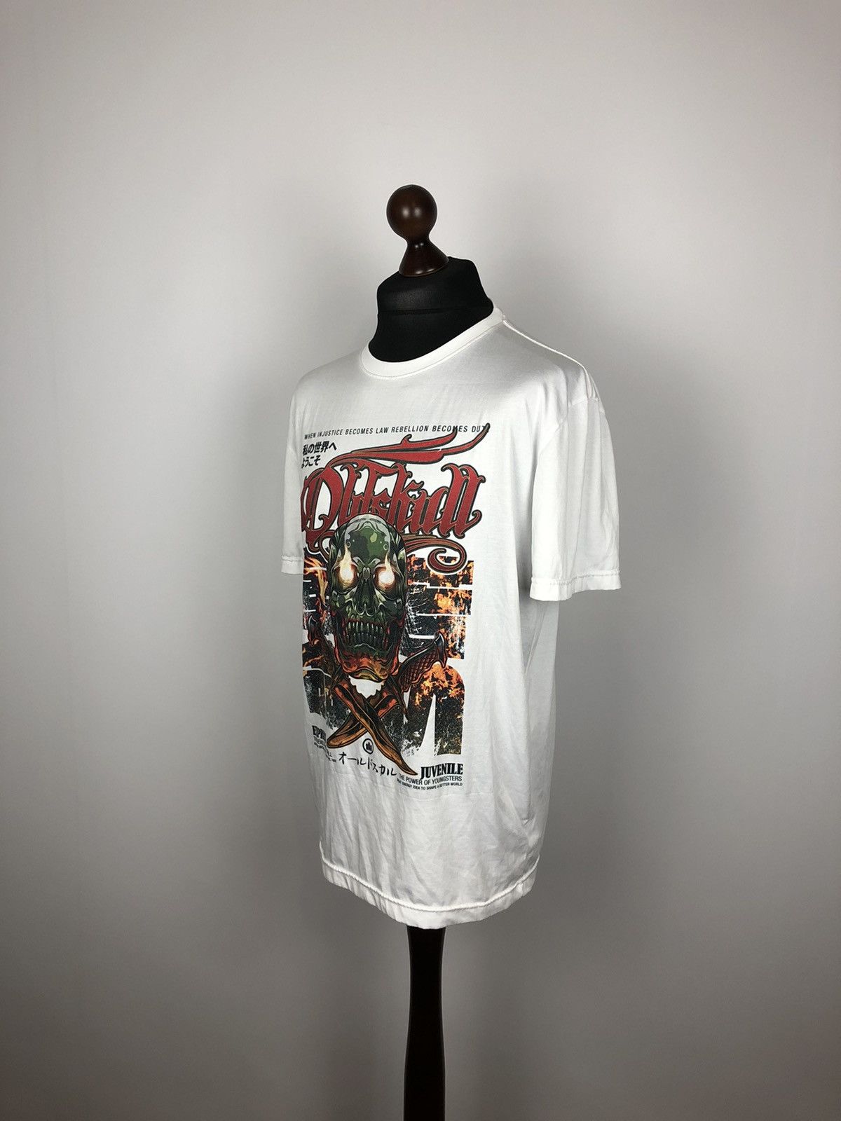 Hook-Ups Rare OldSkull Shirtmaker Revolutionary Skull T-Shirt size L Size US L / EU 52-54 / 3 - 2 Thumbnail