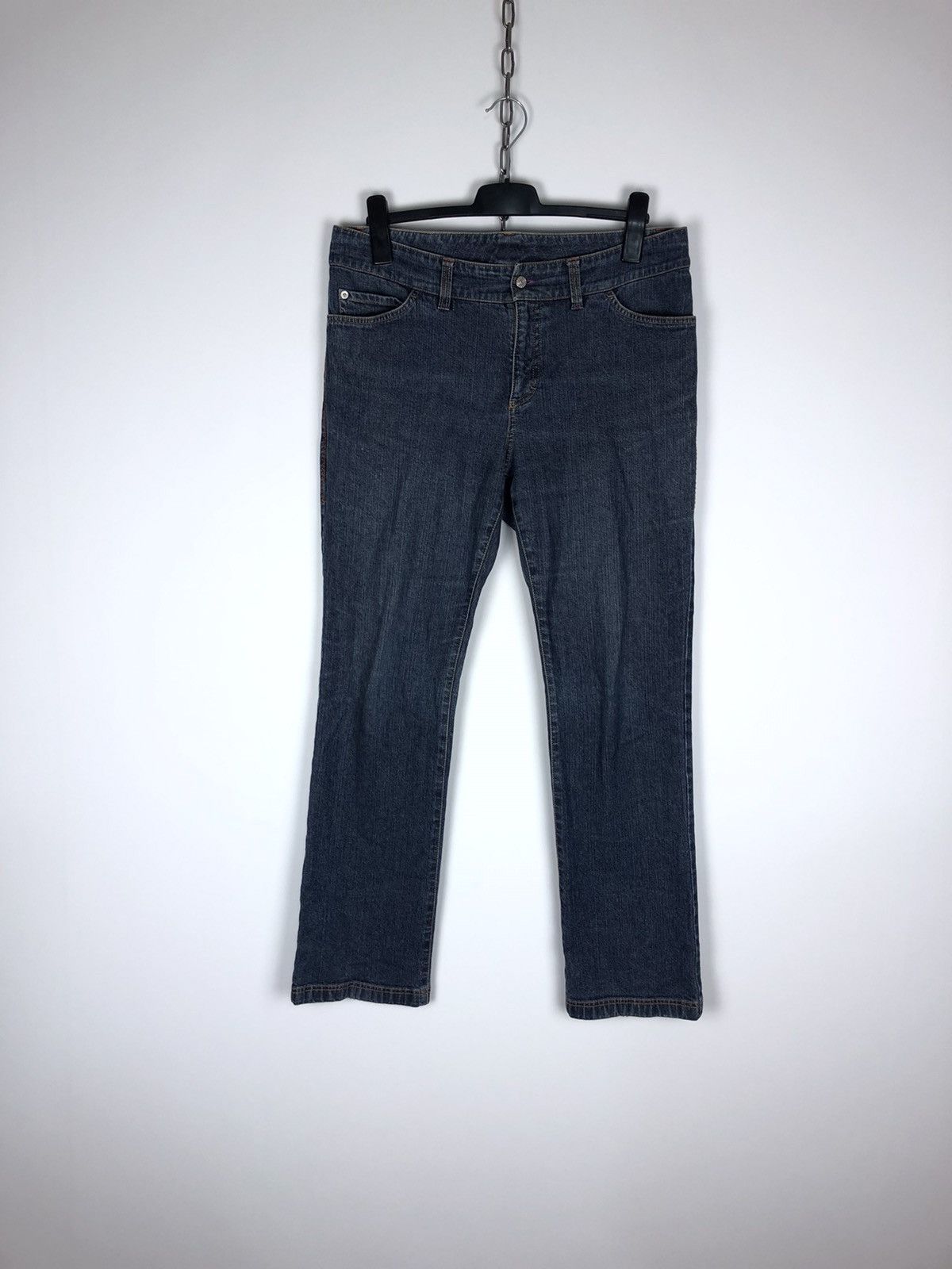 Bogner Vintage Bogner Blue Denim Jeans Pants size US12 EU42 Size 34" / US 12 / IT 48 - 1 Thumbnail