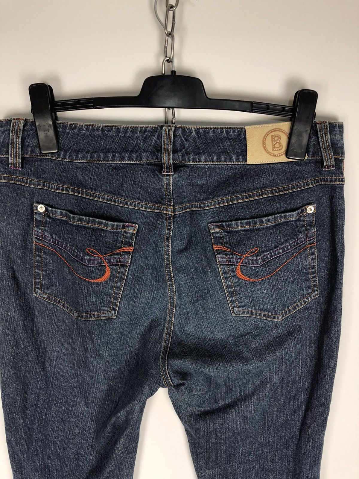 Bogner Vintage Bogner Blue Denim Jeans Pants size US12 EU42 Size 34" / US 12 / IT 48 - 7 Thumbnail