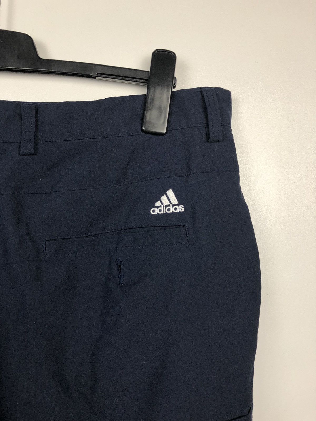 Adidas Adidas Perfomance Cargo Multipocket Shorts Blue sz 38 Size US 38 / EU 54 - 4 Thumbnail