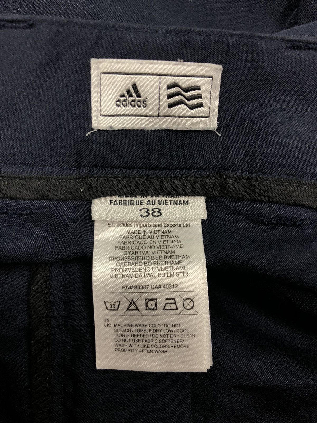 Adidas Adidas Perfomance Cargo Multipocket Shorts Blue sz 38 Size US 38 / EU 54 - 5 Thumbnail