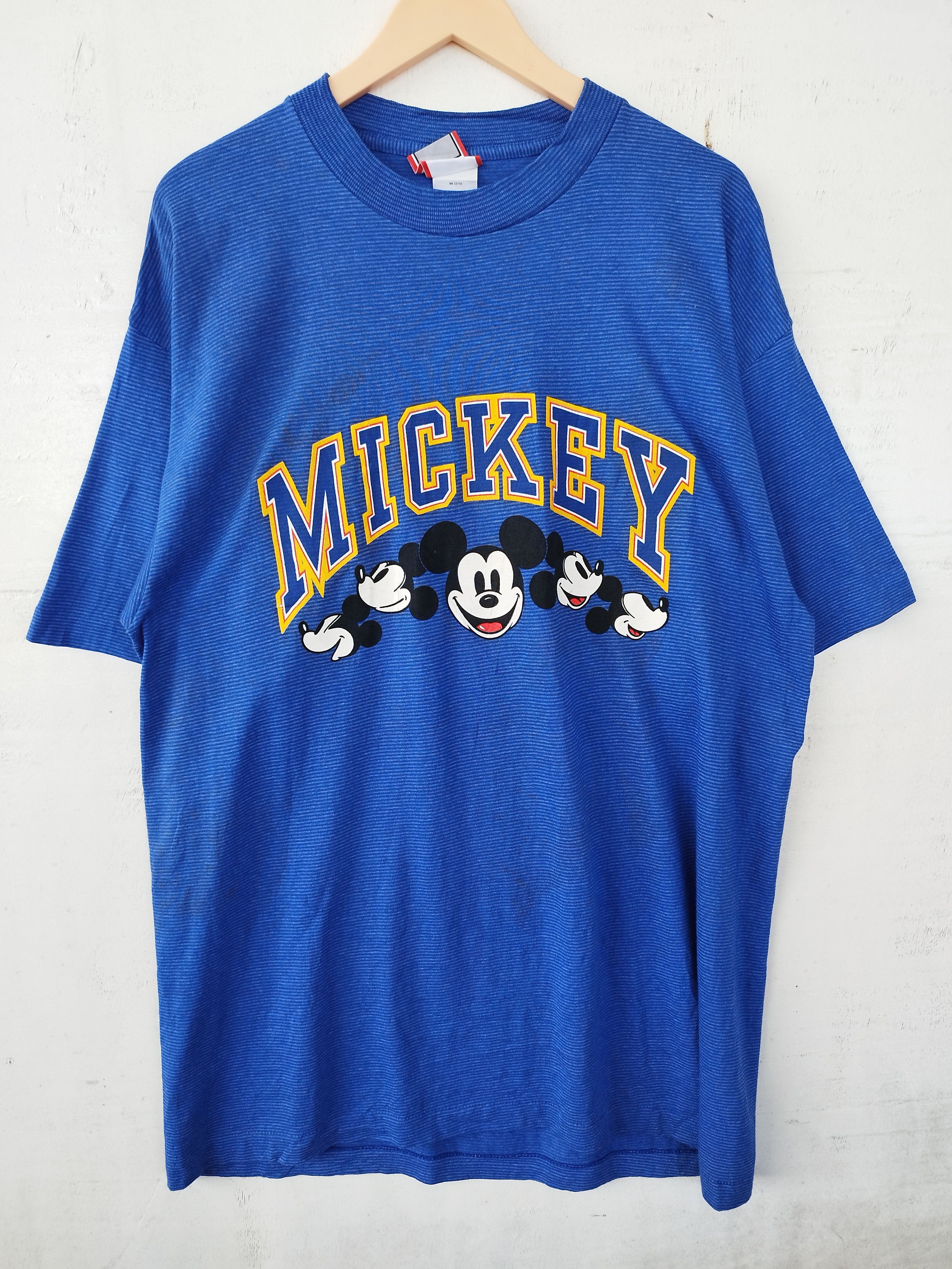 Mickey Mouse Vintage 90s Vintage Mickey Mouse t shirt Size US L / EU 52-54 / 3 - 1 Thumbnail