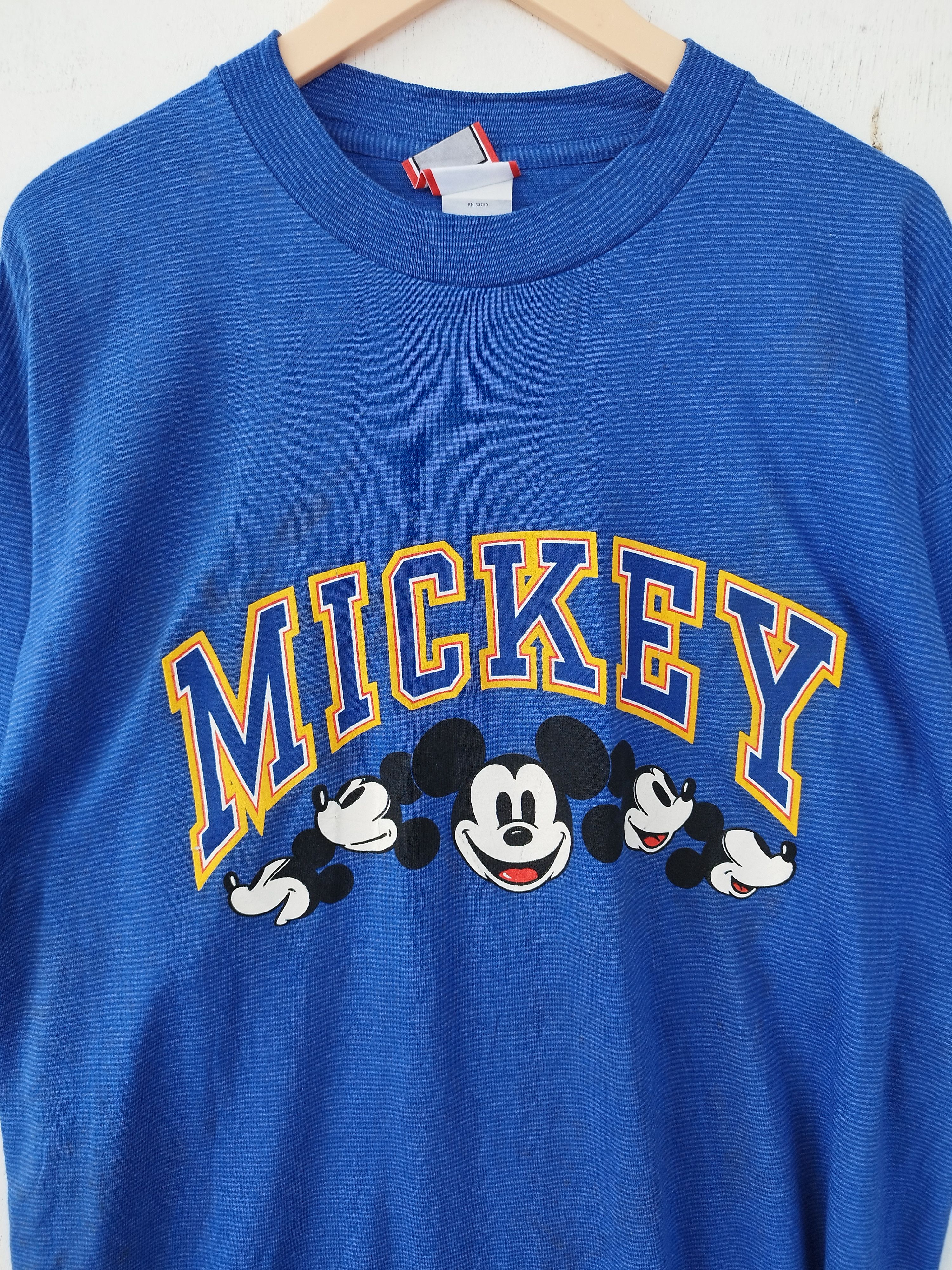 Mickey Mouse Vintage 90s Vintage Mickey Mouse t shirt Size US L / EU 52-54 / 3 - 2 Thumbnail