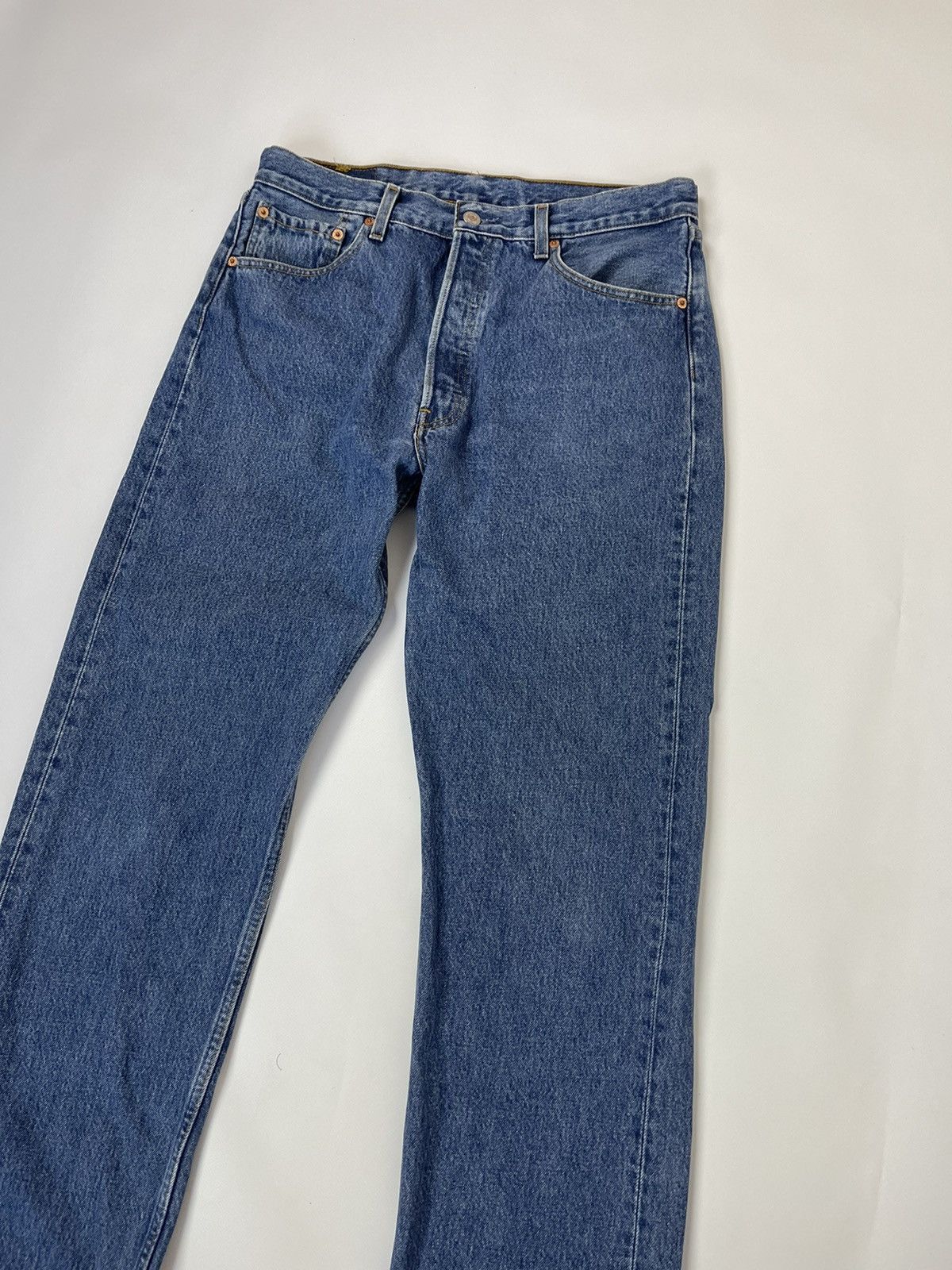 Levi's Levi’s 501 vintage 90s blue classic denim jeans pants Size US 34 / EU 50 - 11 Thumbnail