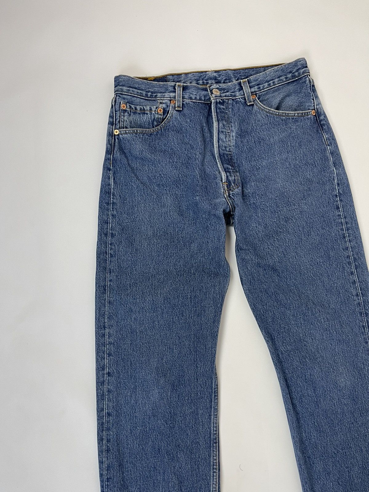 Levi's Levi’s 501 vintage 90s blue classic denim jeans pants Size US 34 / EU 50 - 10 Thumbnail