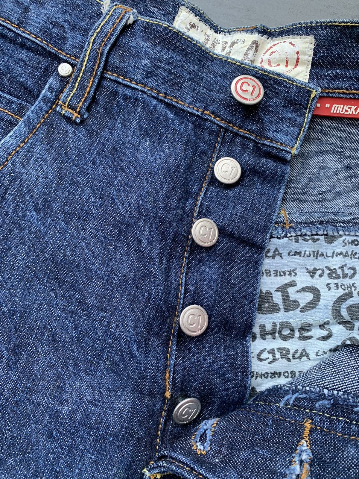C1RCA Vintage Baggy Circa Skate Denim Size US 30 / EU 46 - 5 Thumbnail