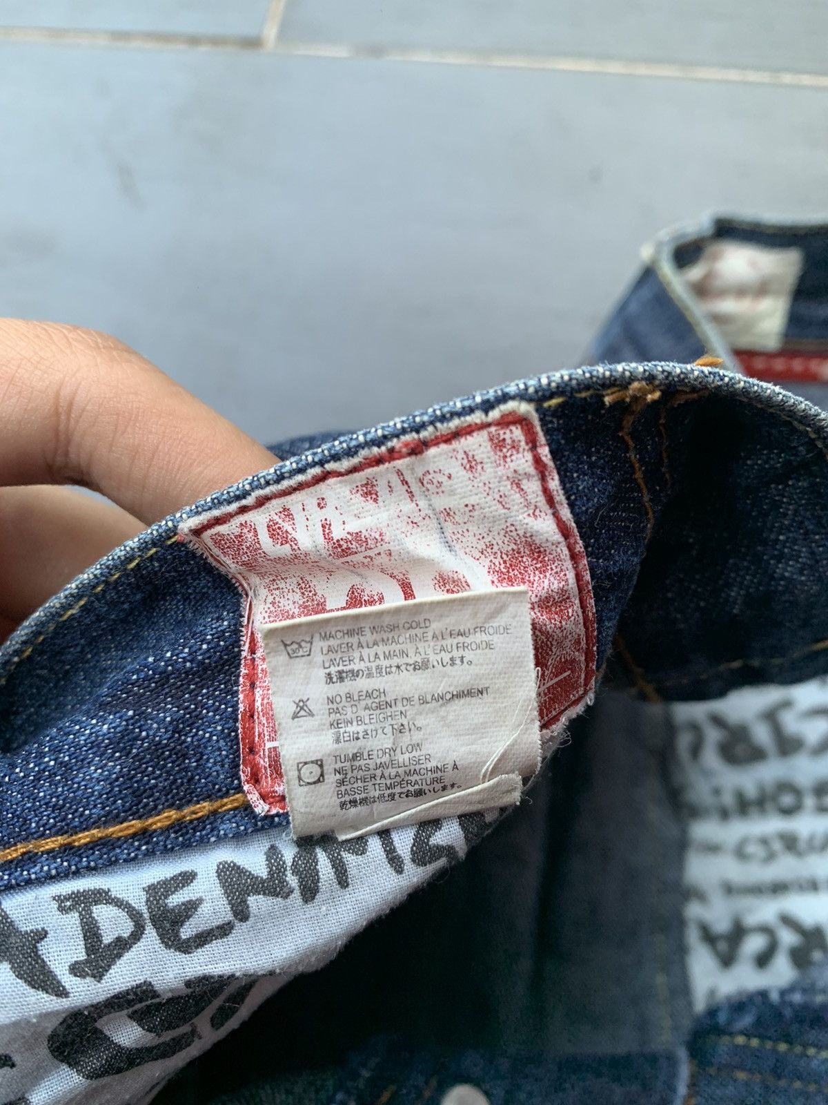 C1RCA Vintage Baggy Circa Skate Denim Size US 30 / EU 46 - 8 Thumbnail