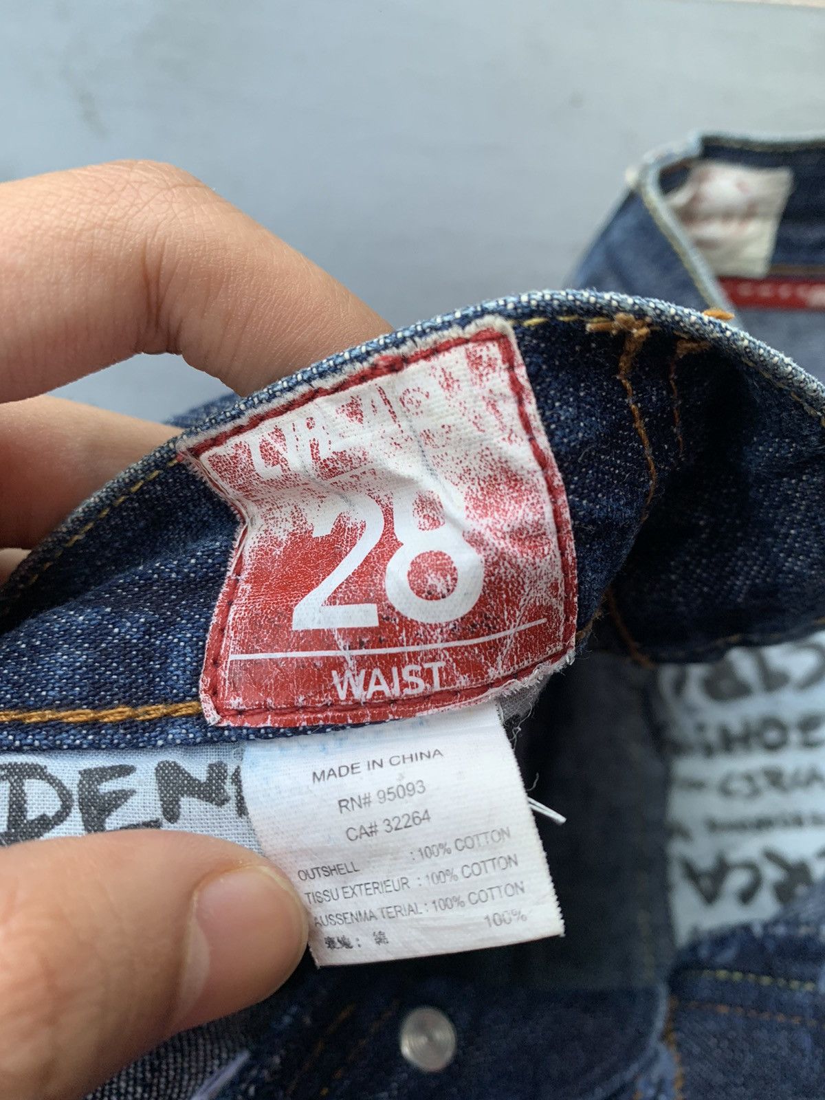 C1RCA Vintage Baggy Circa Skate Denim Size US 30 / EU 46 - 7 Thumbnail