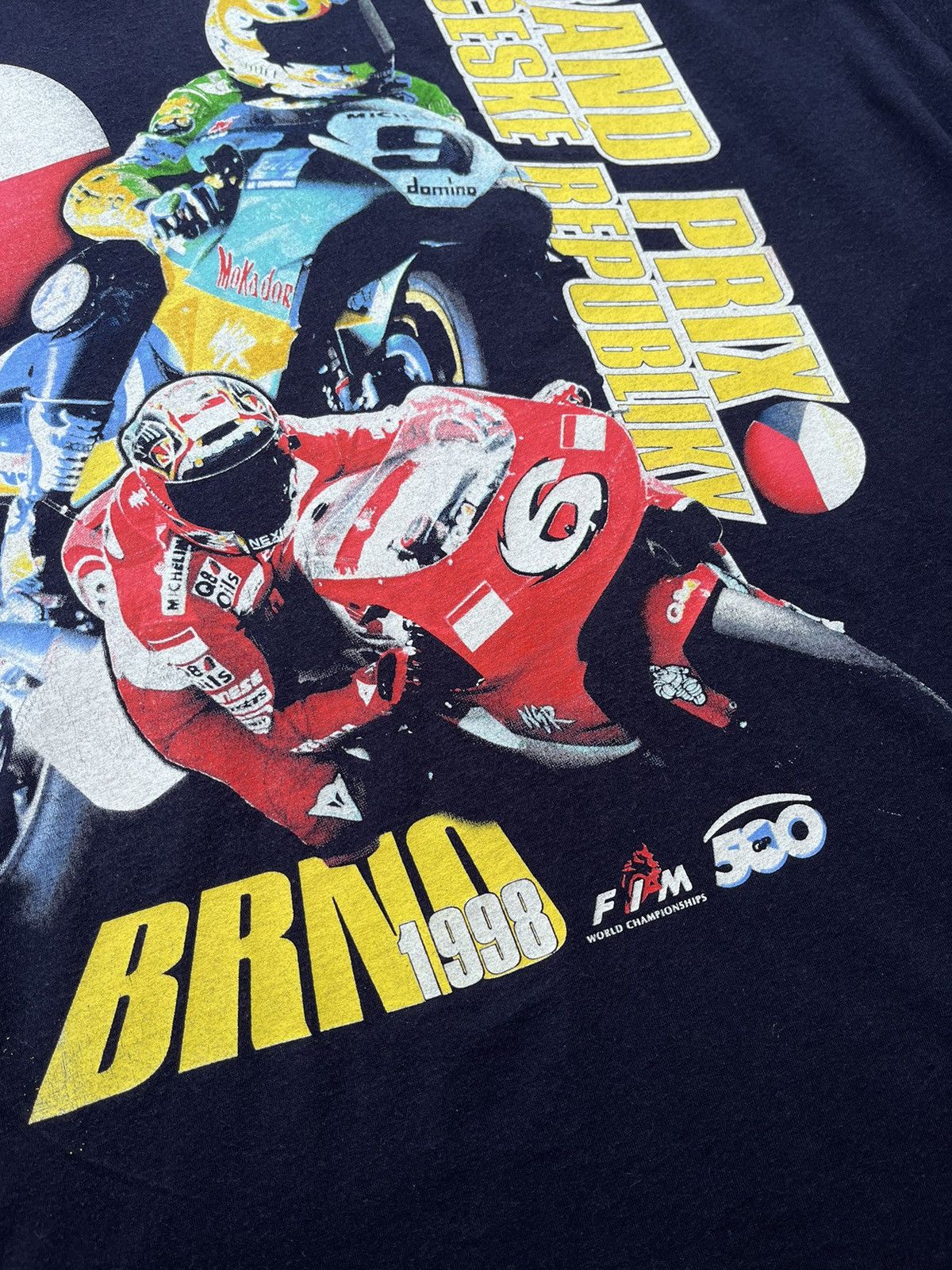 Vintage Vintage 1998 Formula 1 F1 Grand Prix Brno Tee Size US L / EU 52-54 / 3 - 5 Thumbnail