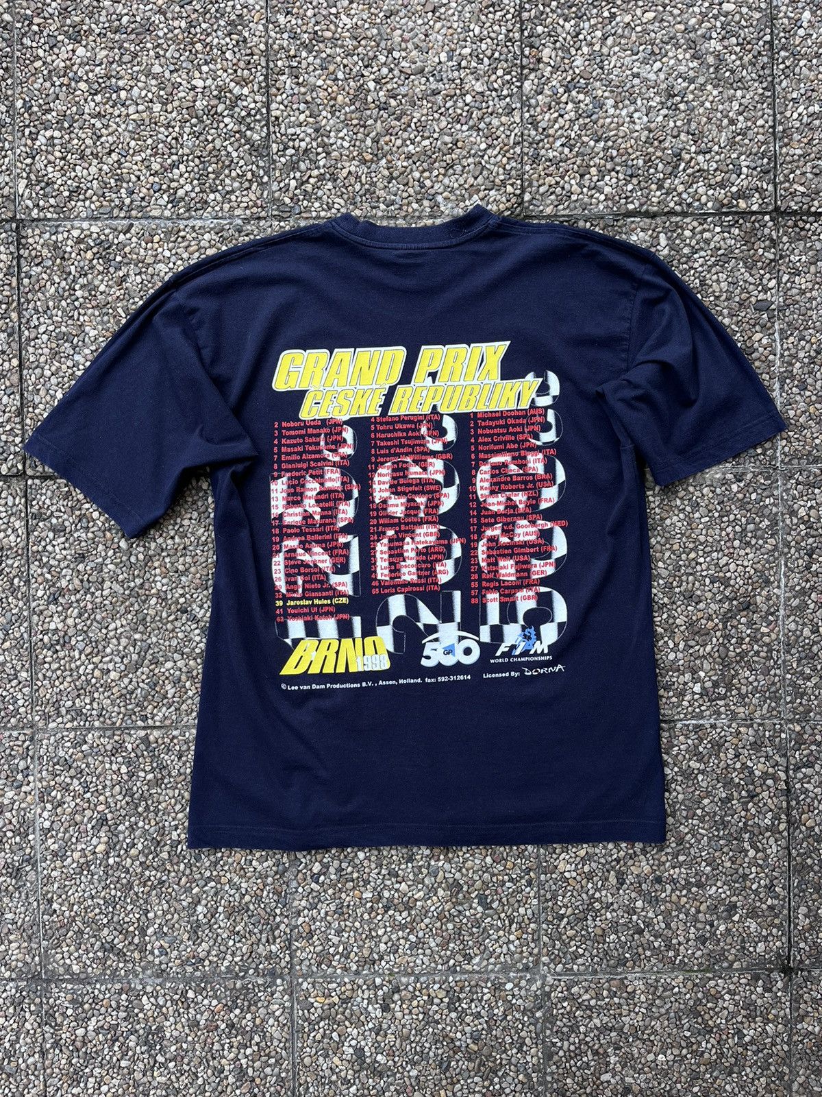 Vintage Vintage 1998 Formula 1 F1 Grand Prix Brno Tee Size US L / EU 52-54 / 3 - 8 Thumbnail