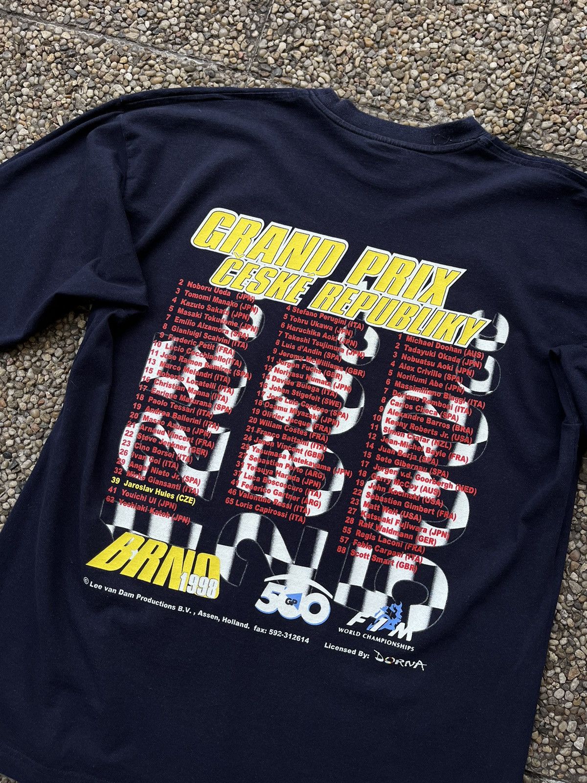 Vintage Vintage 1998 Formula 1 F1 Grand Prix Brno Tee Size US L / EU 52-54 / 3 - 9 Thumbnail