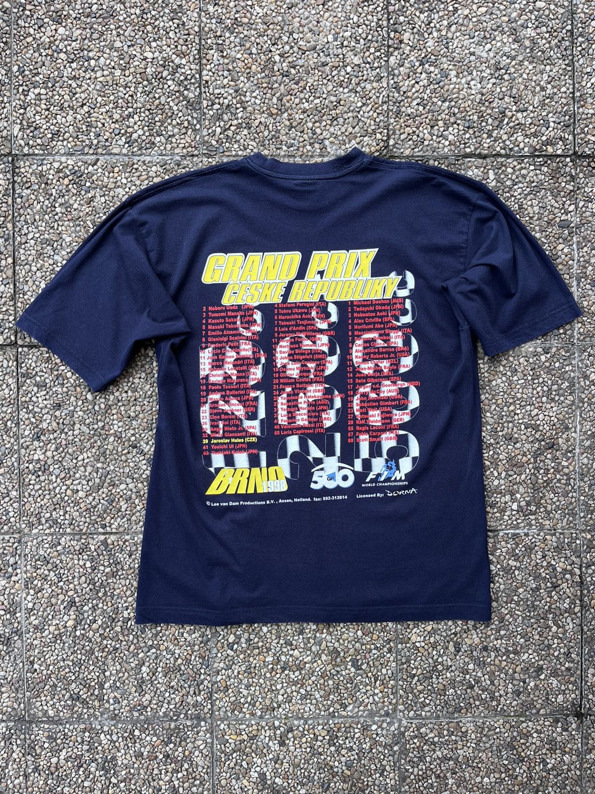 Vintage Vintage 1998 Formula 1 F1 Grand Prix Brno Tee Size US L / EU 52-54 / 3 - 7 Thumbnail