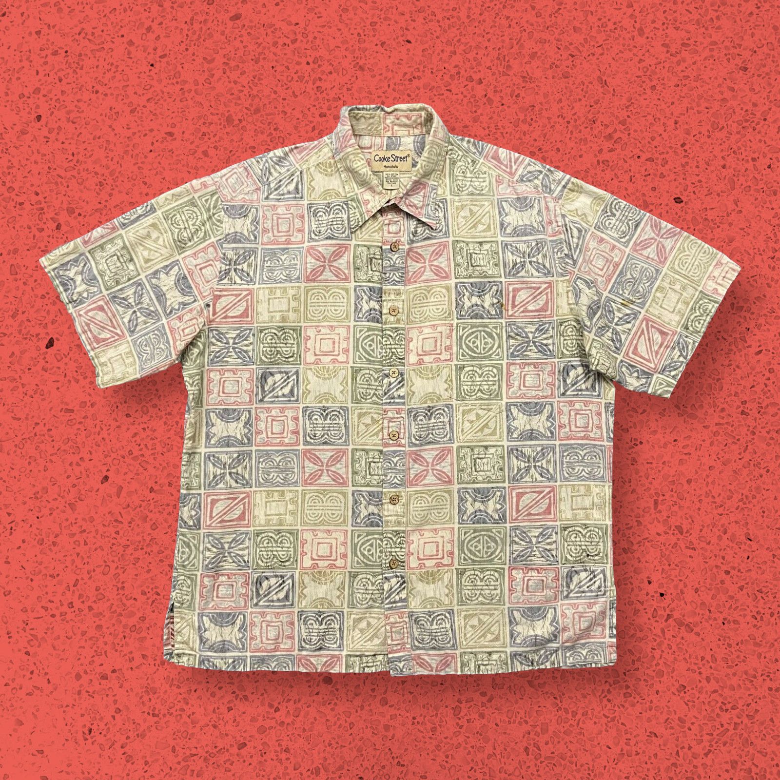 Hawaii Hawaiian Shirt Polynesian Retro Hawaiian Pattern