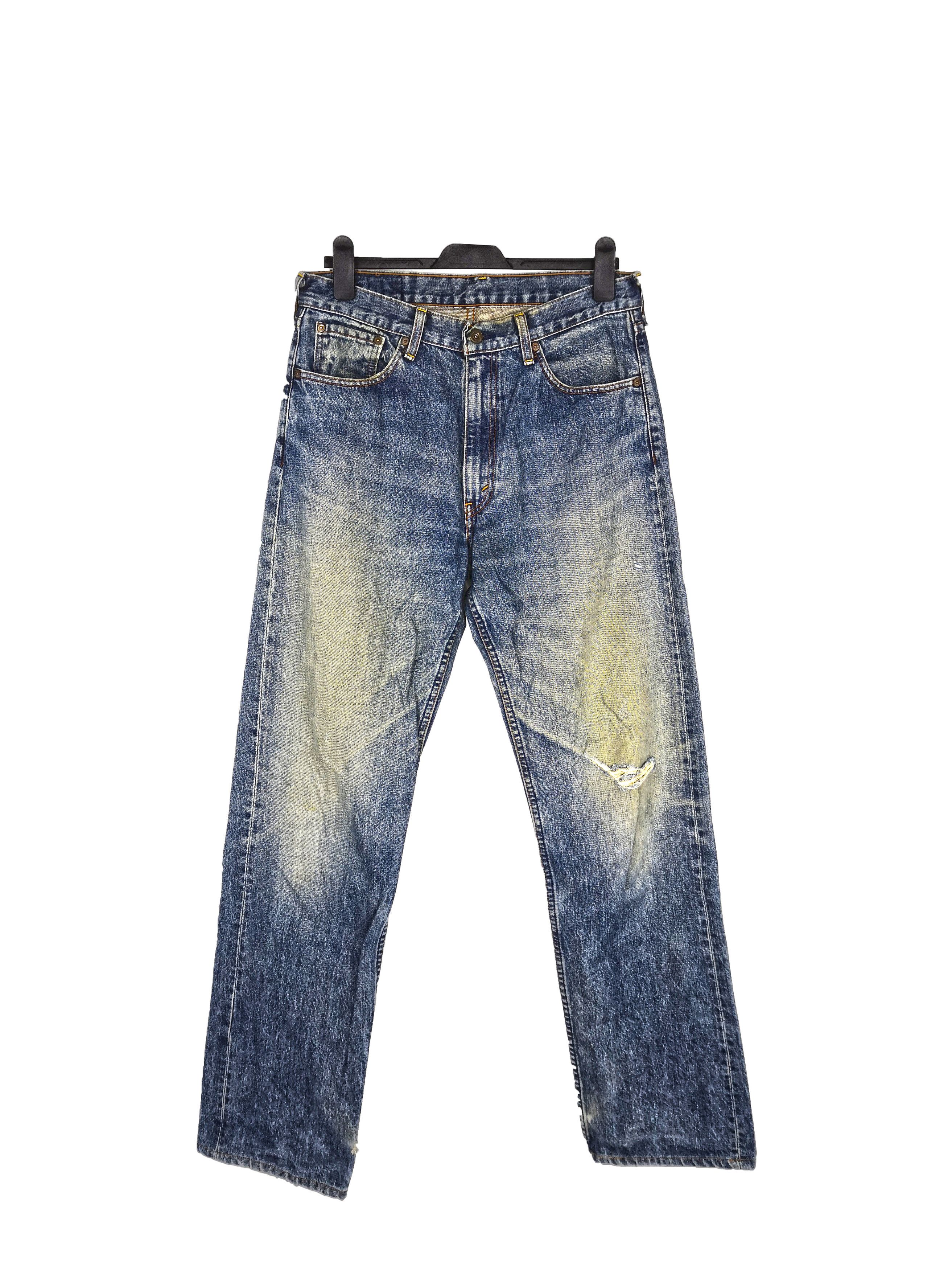 Levi's Vintage Levis 503 Mud Jeans Levi's Distressed Grunge Denim Size US 32 / EU 48 - 1 Thumbnail