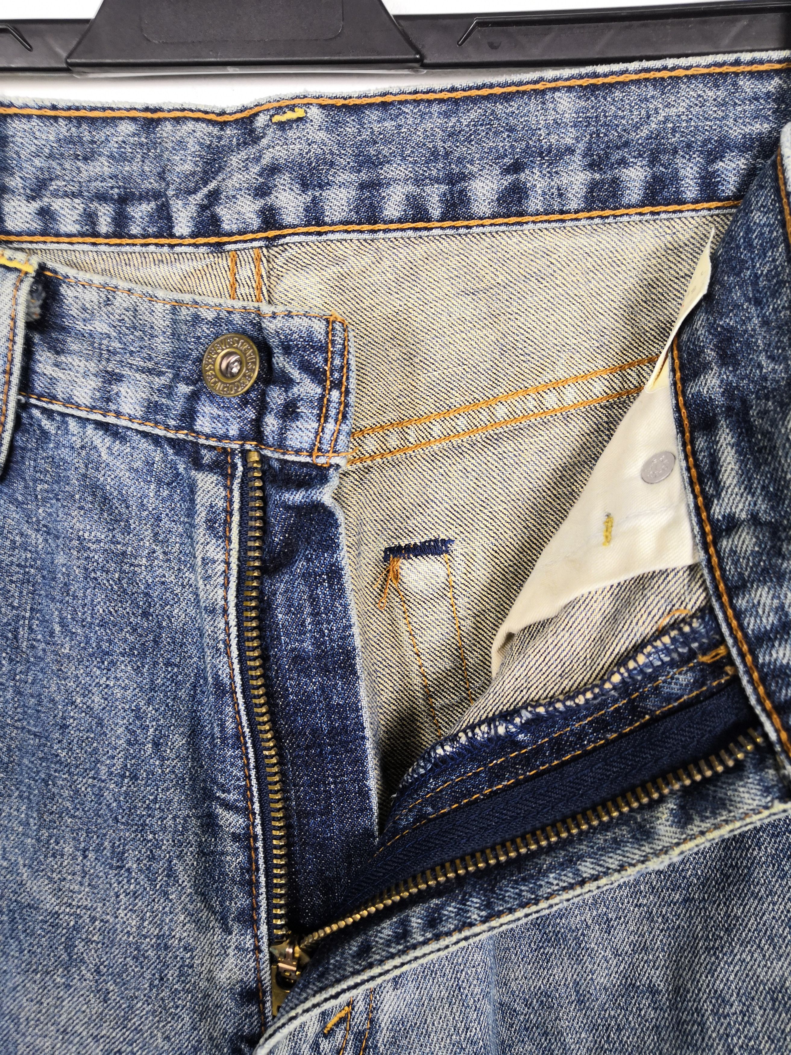 Levi's Vintage Levis 503 Mud Jeans Levi's Distressed Grunge Denim Size US 32 / EU 48 - 8 Thumbnail