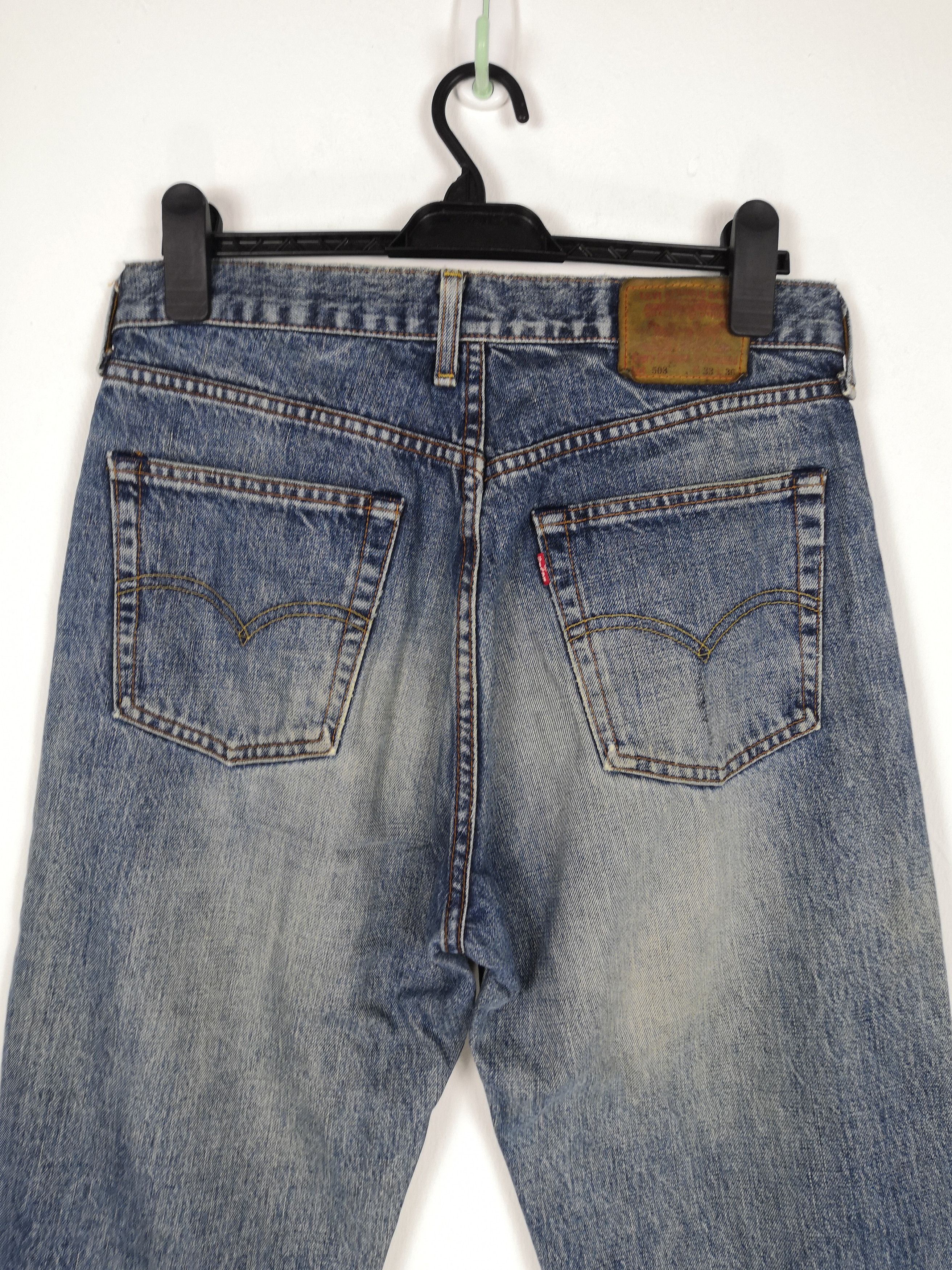 Levi's Vintage Levis 503 Mud Jeans Levi's Distressed Grunge Denim Size US 32 / EU 48 - 2 Thumbnail