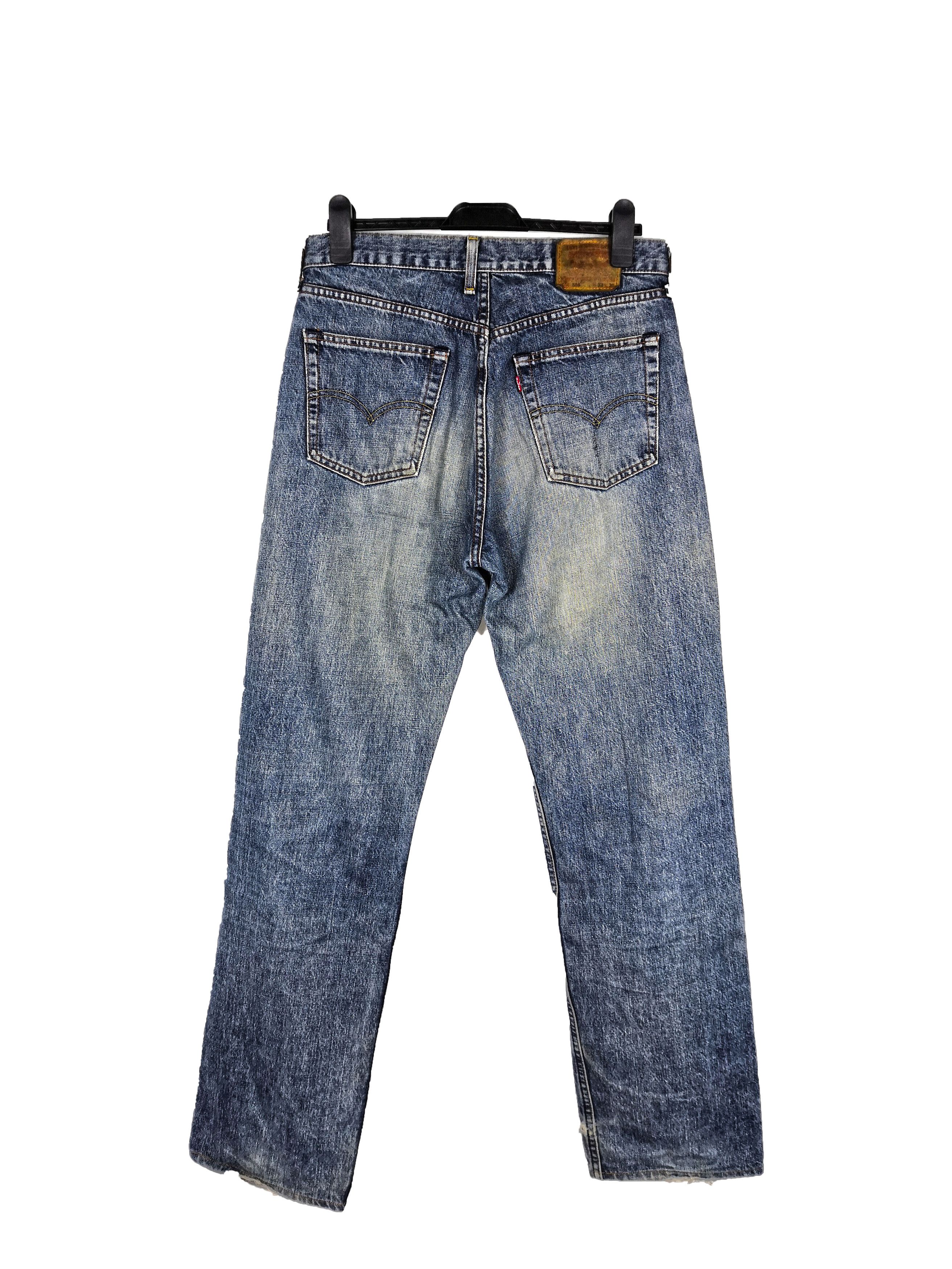 Levi's Vintage Levis 503 Mud Jeans Levi's Distressed Grunge Denim Size US 32 / EU 48 - 3 Thumbnail