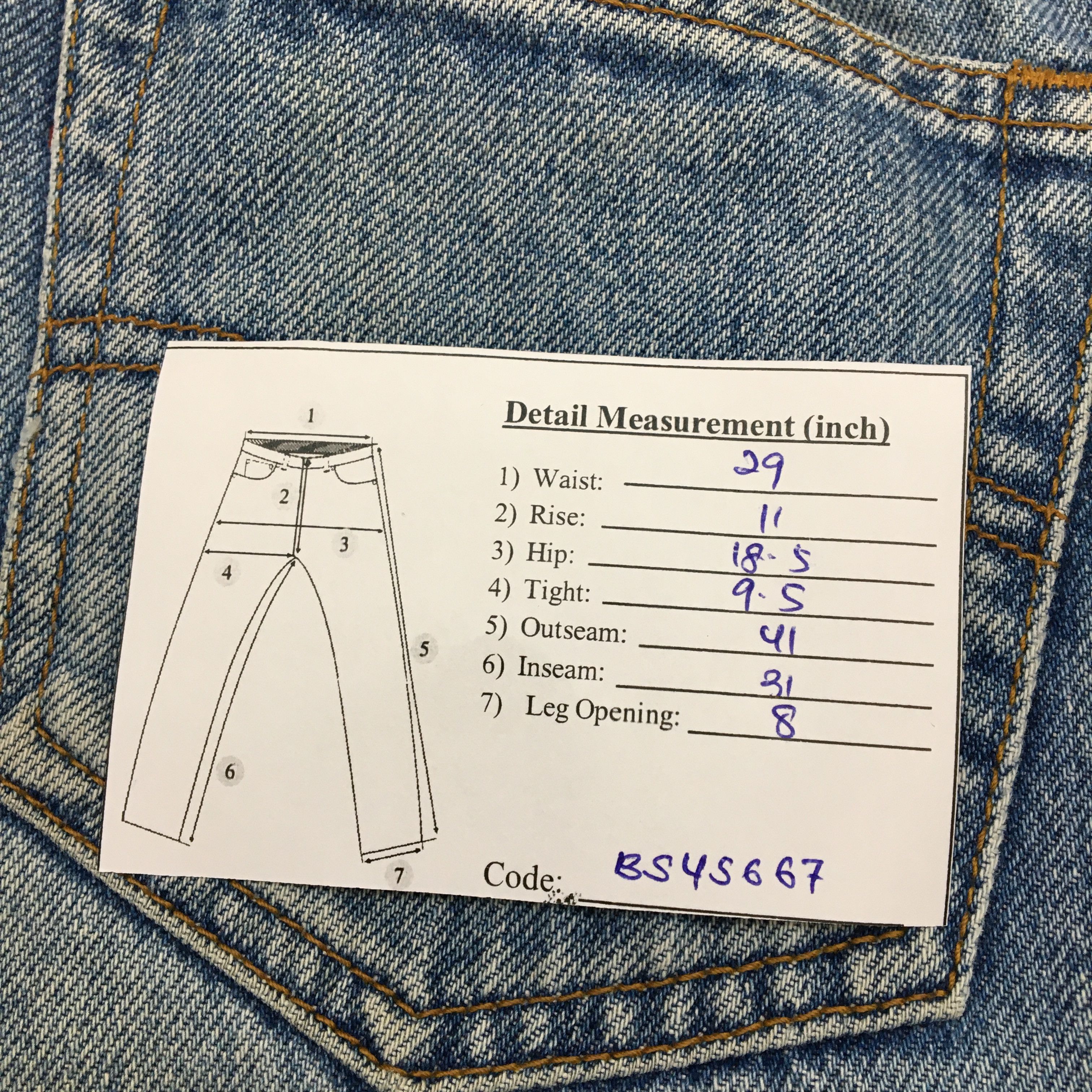 Levi's Vintage Levis 505 Sun Faded Jeans Levi's Distresses Denim Size 28" / US 6 / IT 42 - 8 Thumbnail