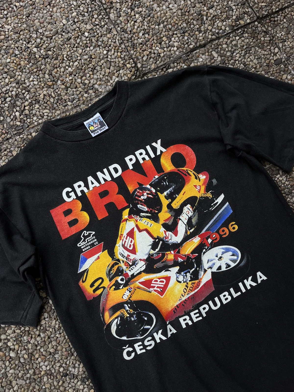 Formula 1 × Vintage Vintage Grand Prix 1996 Formula Uno Racing Tee Single Stitch Size US L / EU 52-54 / 3 - 3 Thumbnail